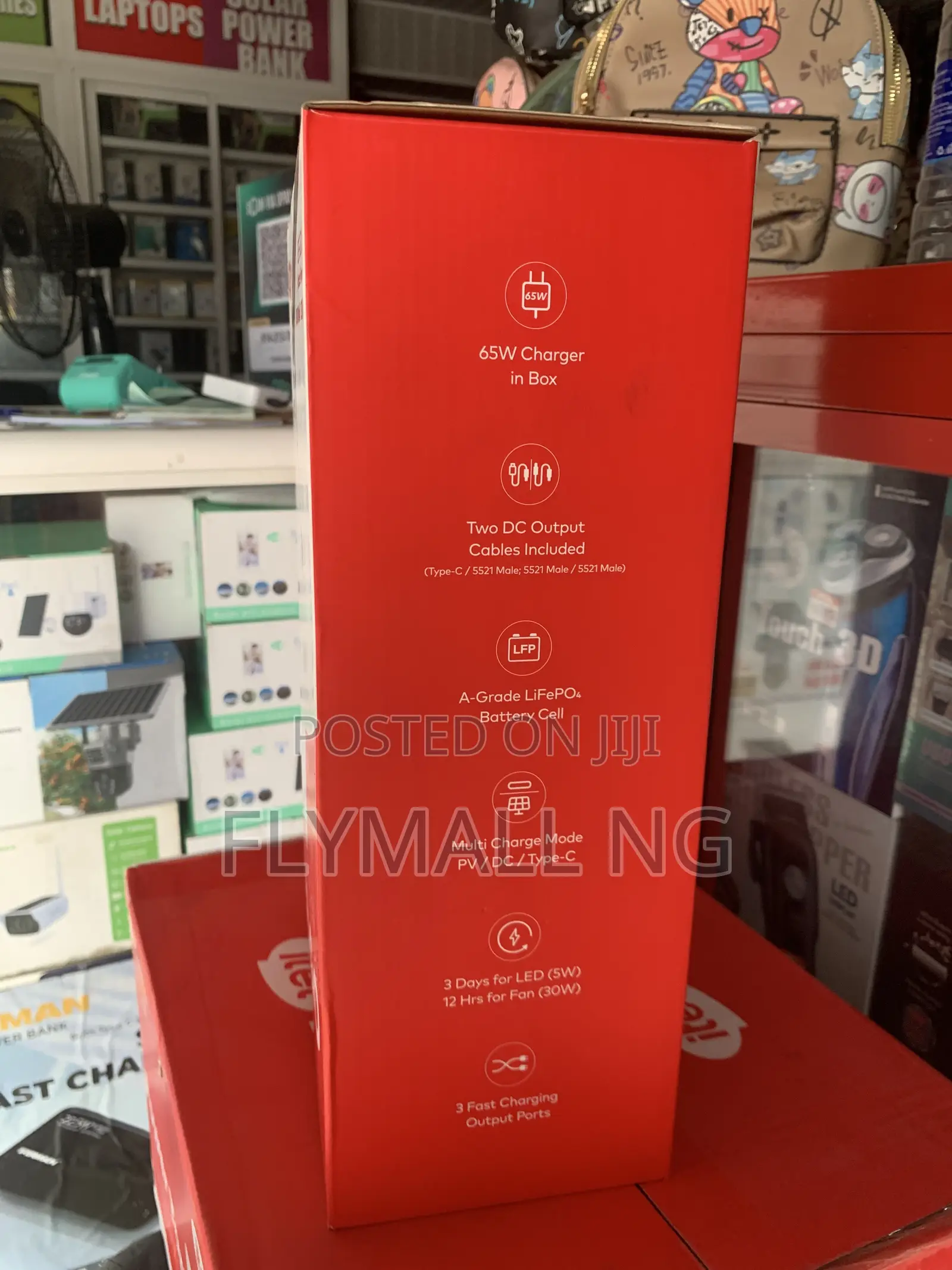 Itel Power-Go 100,000mah 130w Super-Fast Charging Power Station