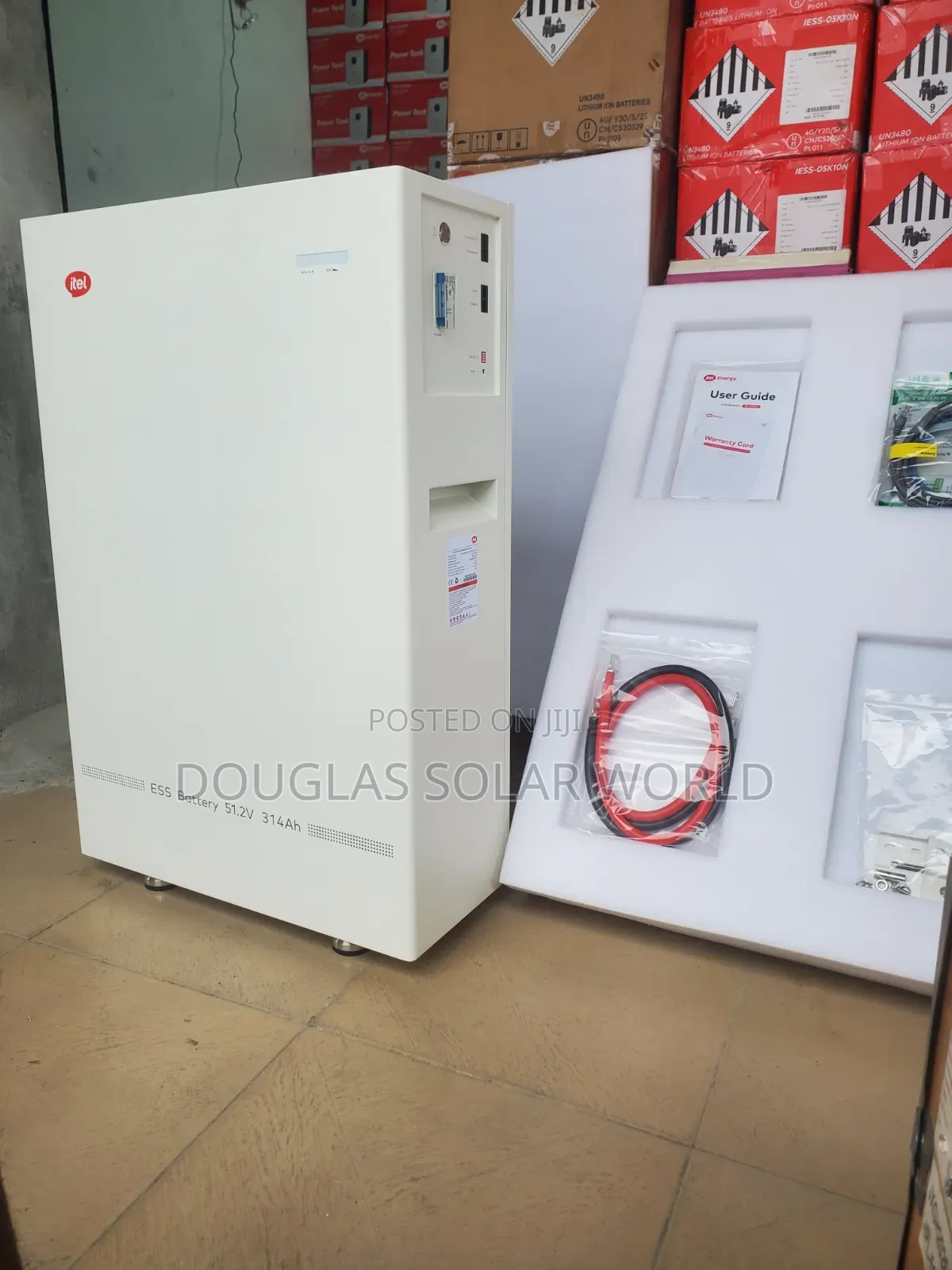 Itel ( 16.07kwh/314ah ) 51.2v Lithium Ion Battery