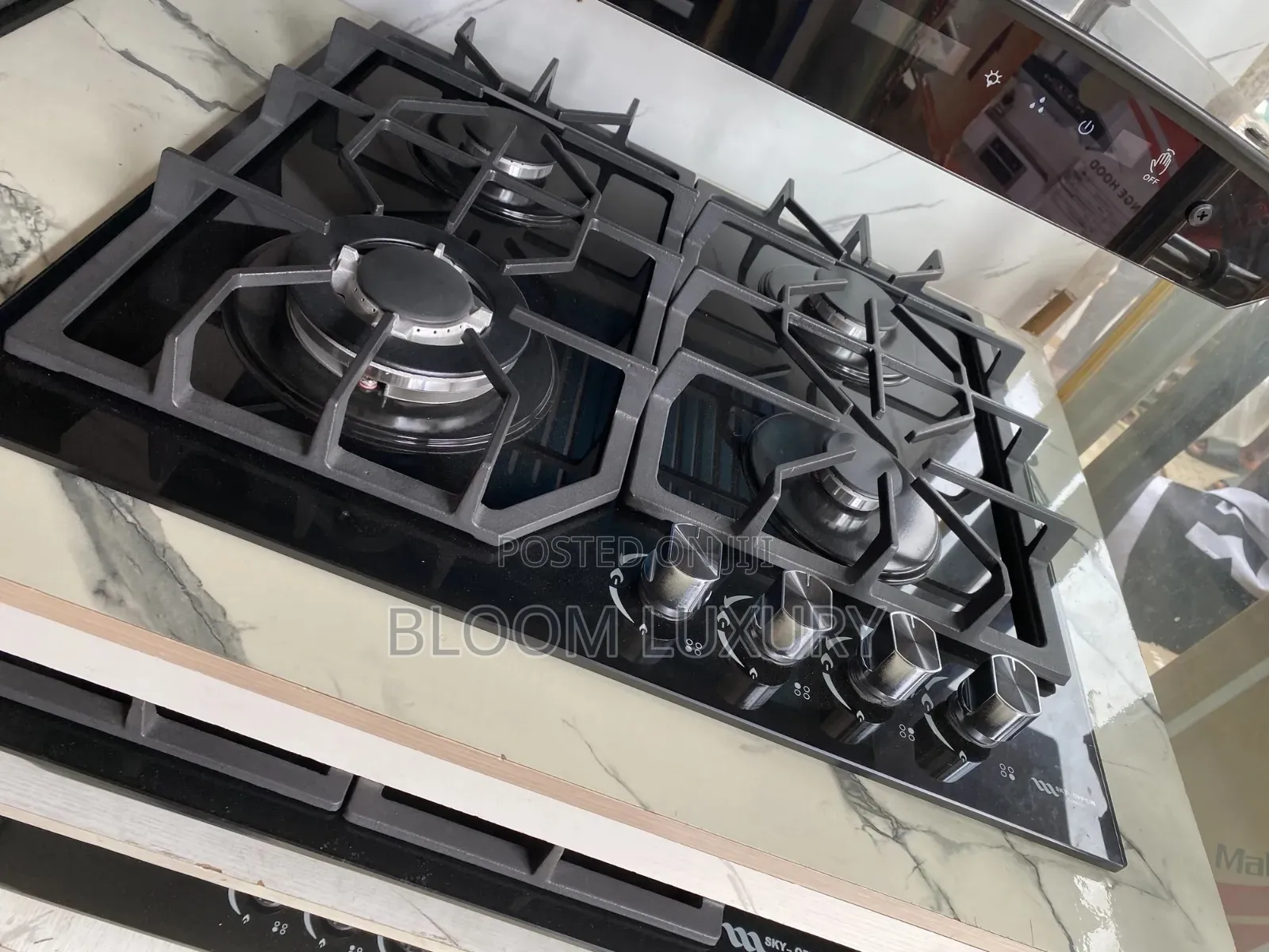 60cm Inbuilt Gass Four Burner