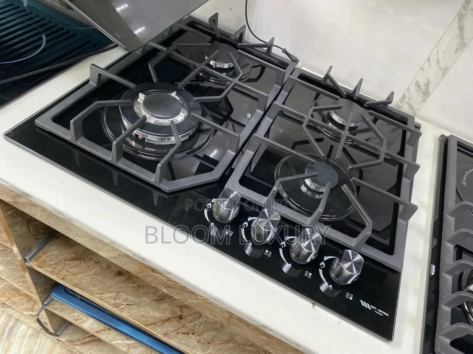 60cm Inbuilt Gass Four Burner