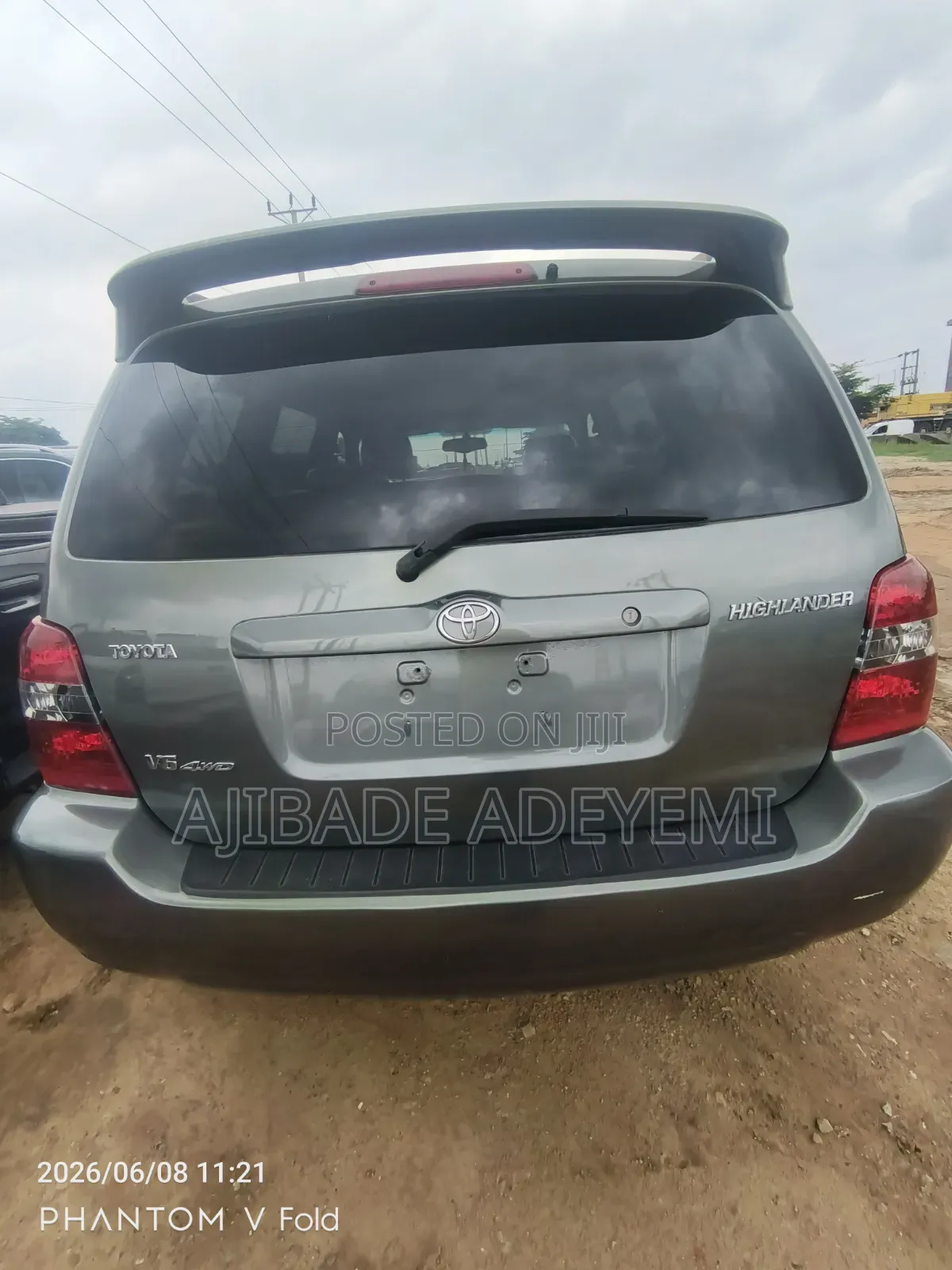 Toyota Highlander Limited V6 2005 Green