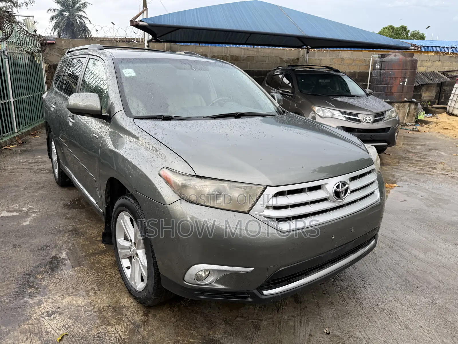 Toyota Highlander Limited 3.5L 2WD 2013 Green