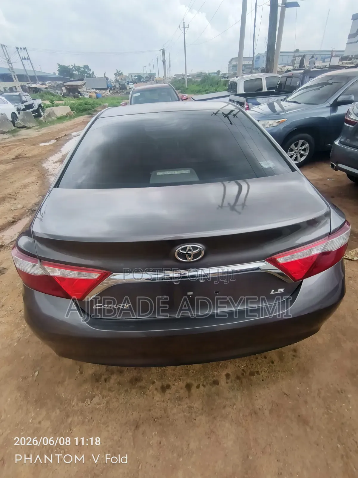 Toyota Camry LE 4dr Sedan (2.5L 4cyl 6A) 2015 Gray