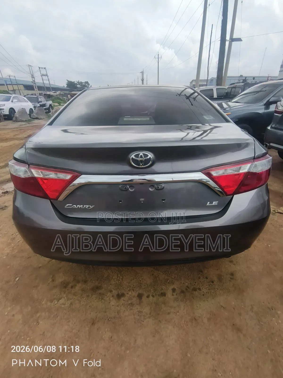 Toyota Camry LE 4dr Sedan (2.5L 4cyl 6A) 2015 Gray