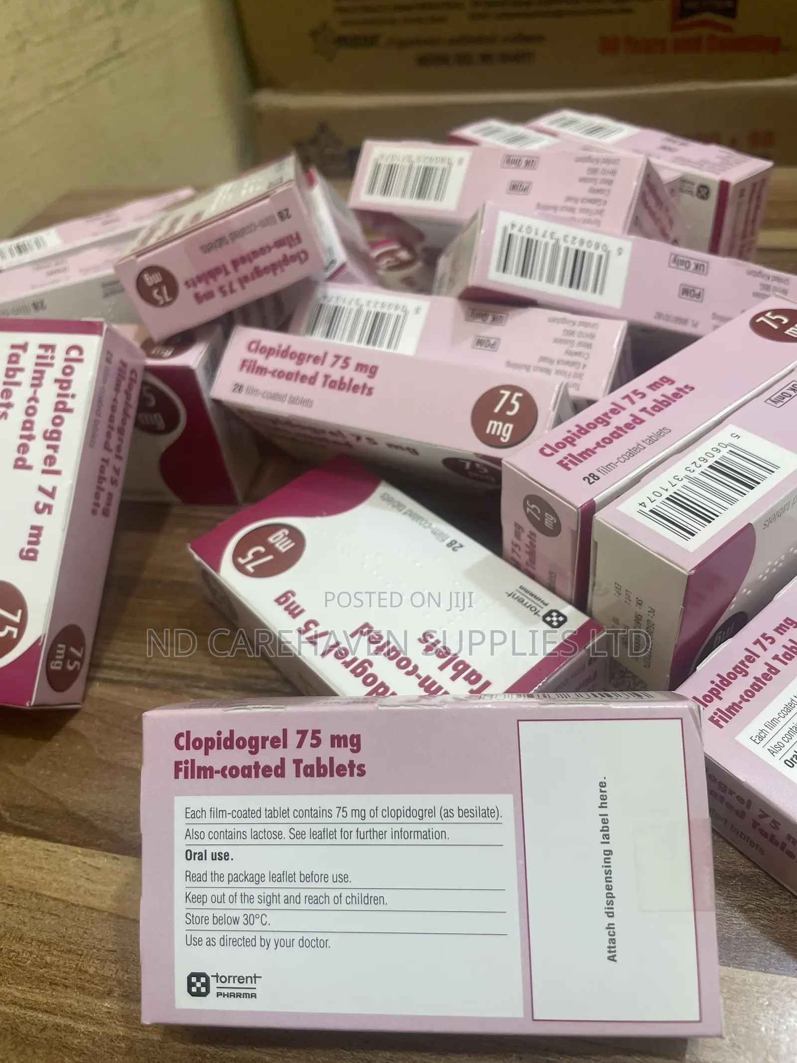 Clopidogrel 75mg Tablets