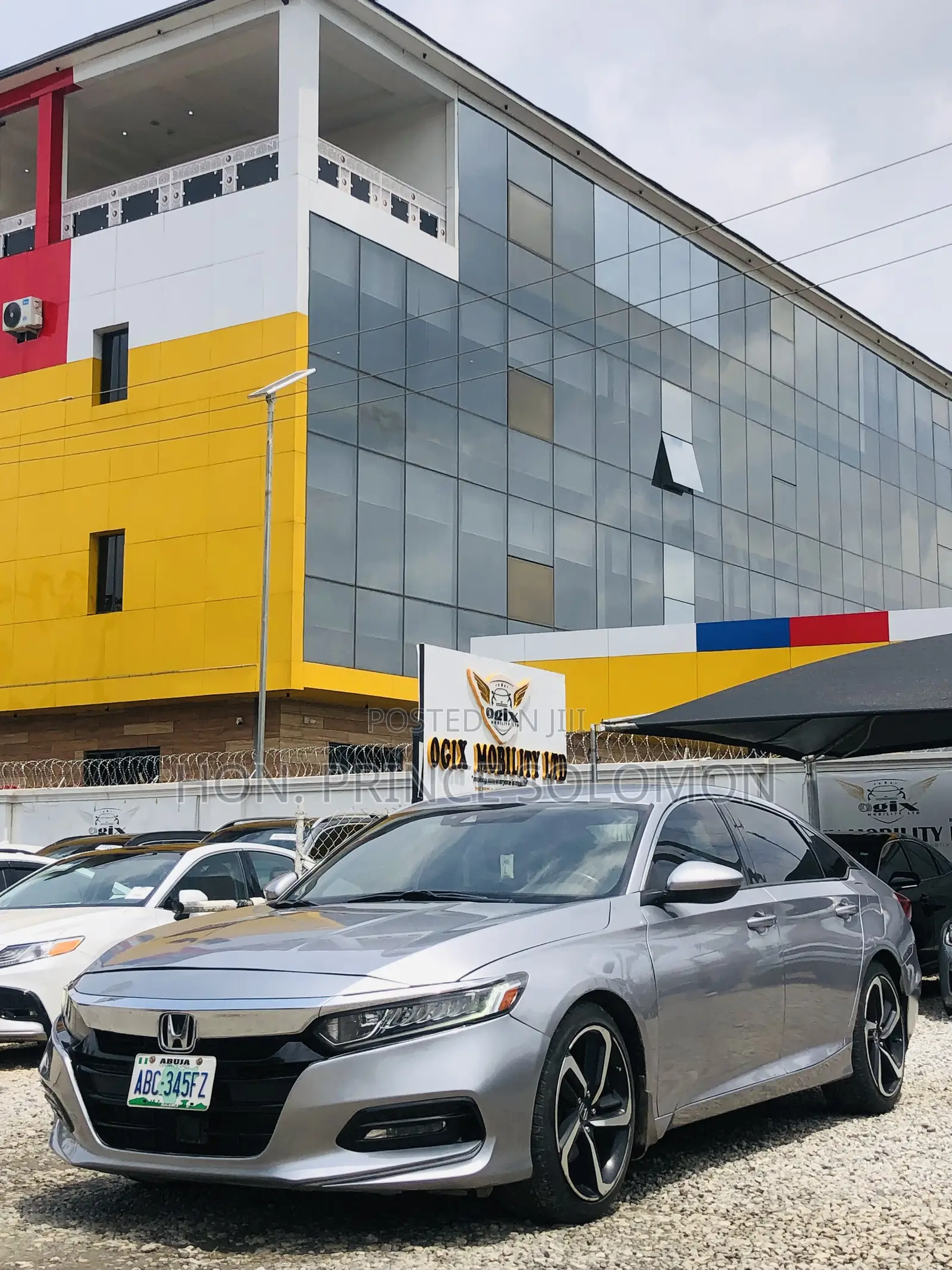 Honda Accord Sport 2018 Blue