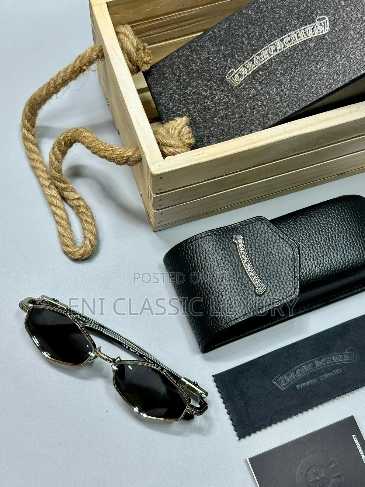 Chrome Heart Luxury Eyewear Collection Best Quality Well Banded