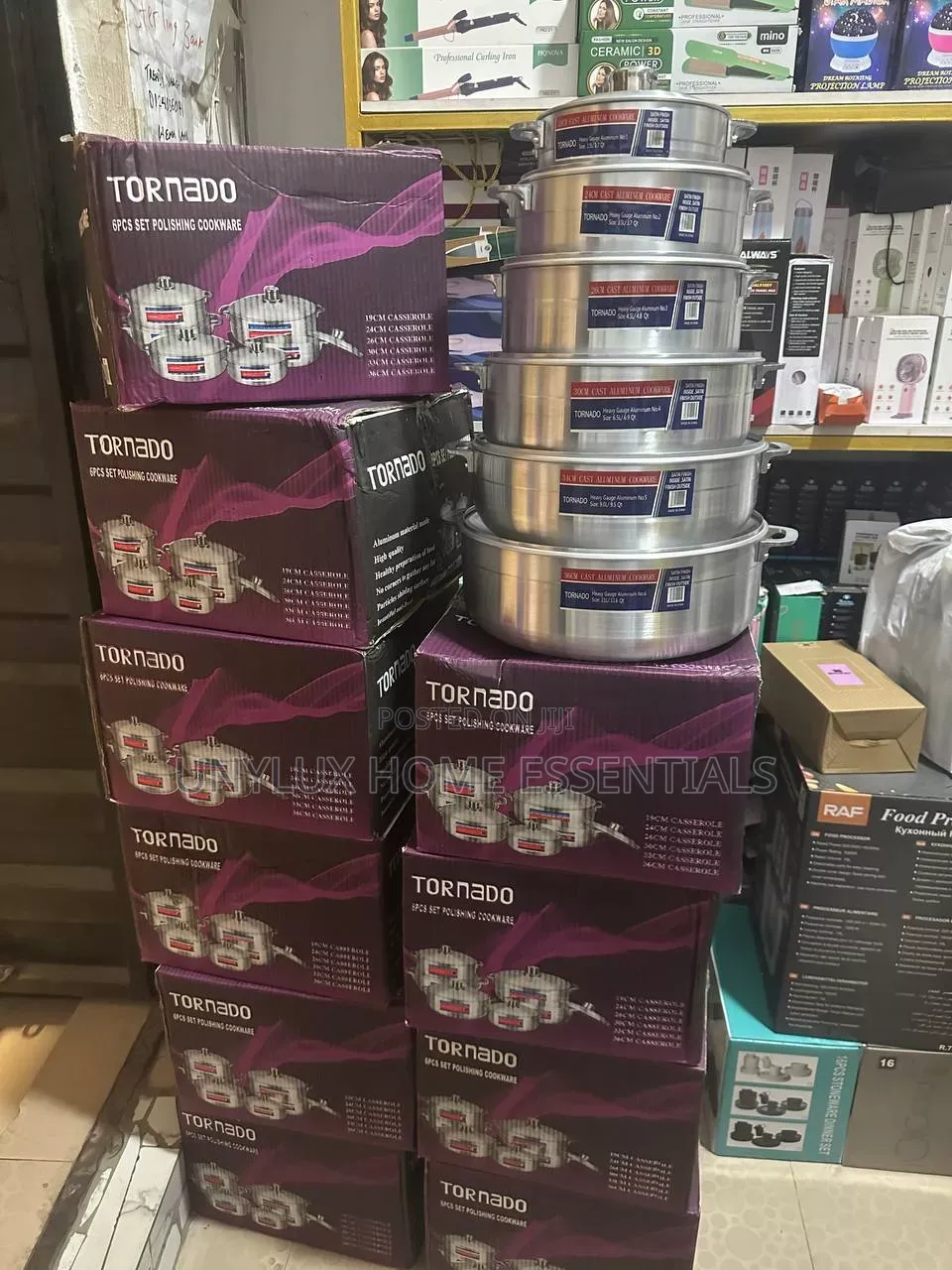 Original Tornado Pot Sizes 20cm,24cm,26cm,30cm,34cm and 36cm
