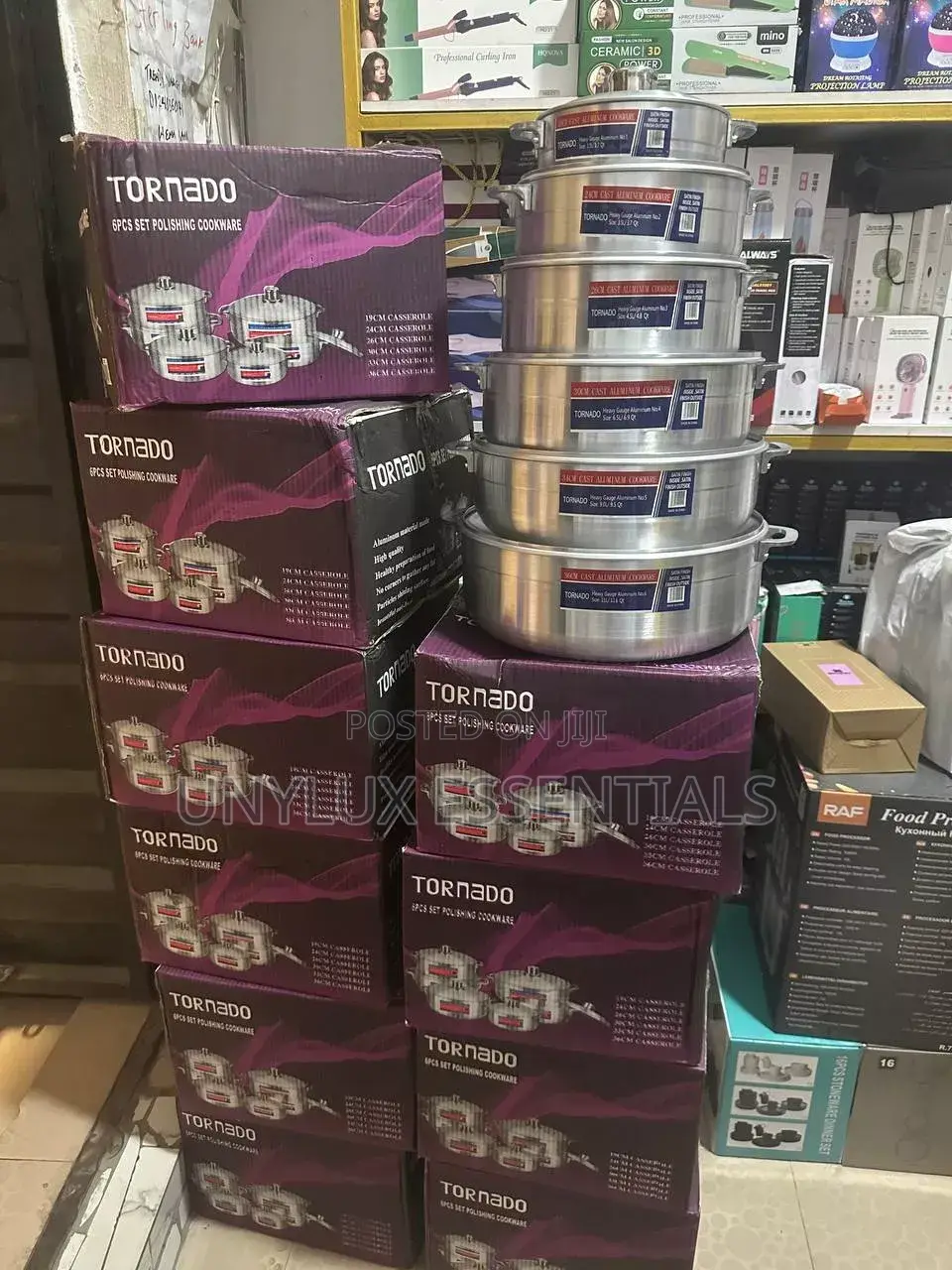 Original Tornado Pot Sizes 20cm,24cm,26cm,30cm,34cm and 36cm
