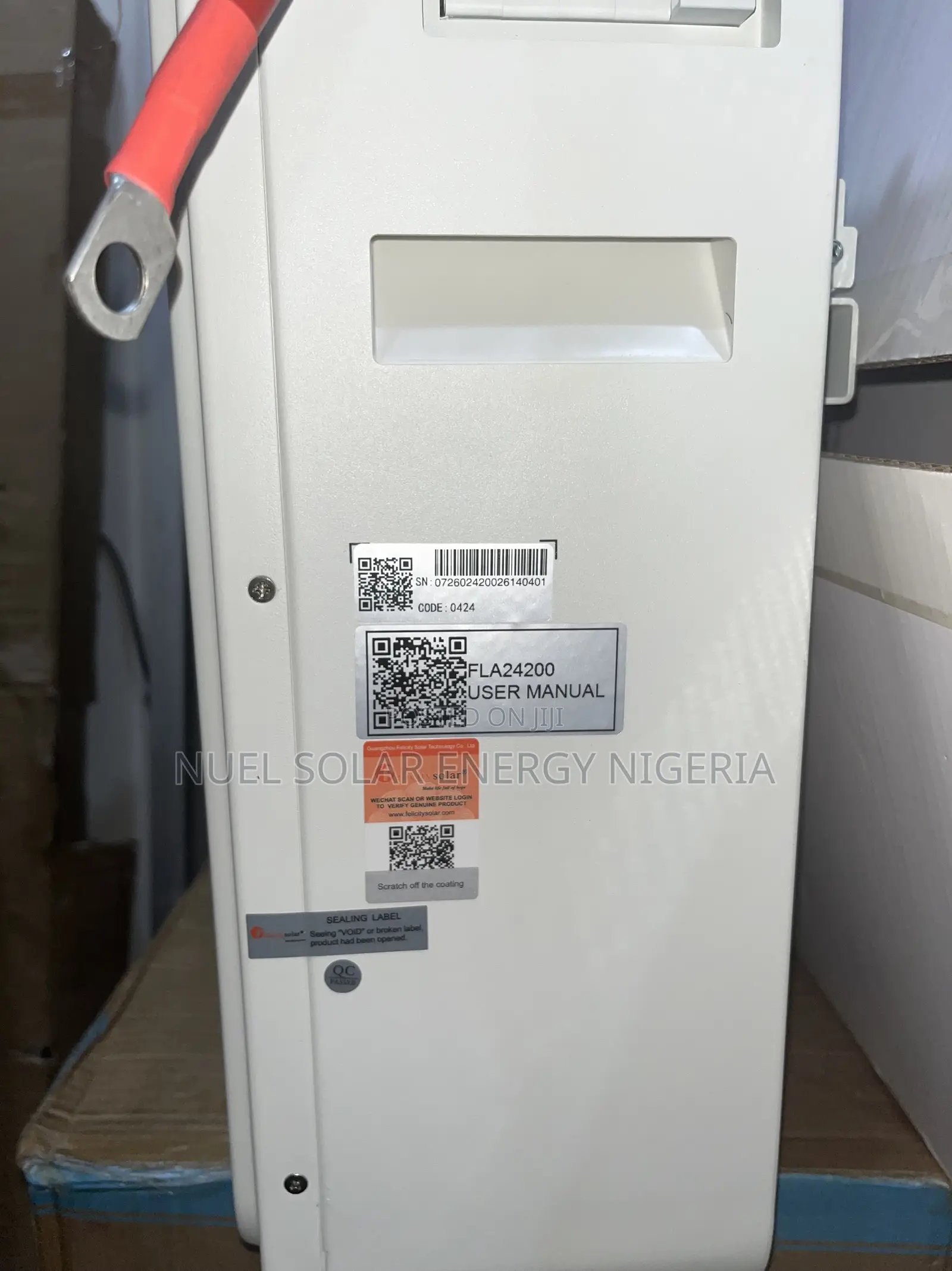 Felicity 5kwh Lithium Battery 24v (Fla)