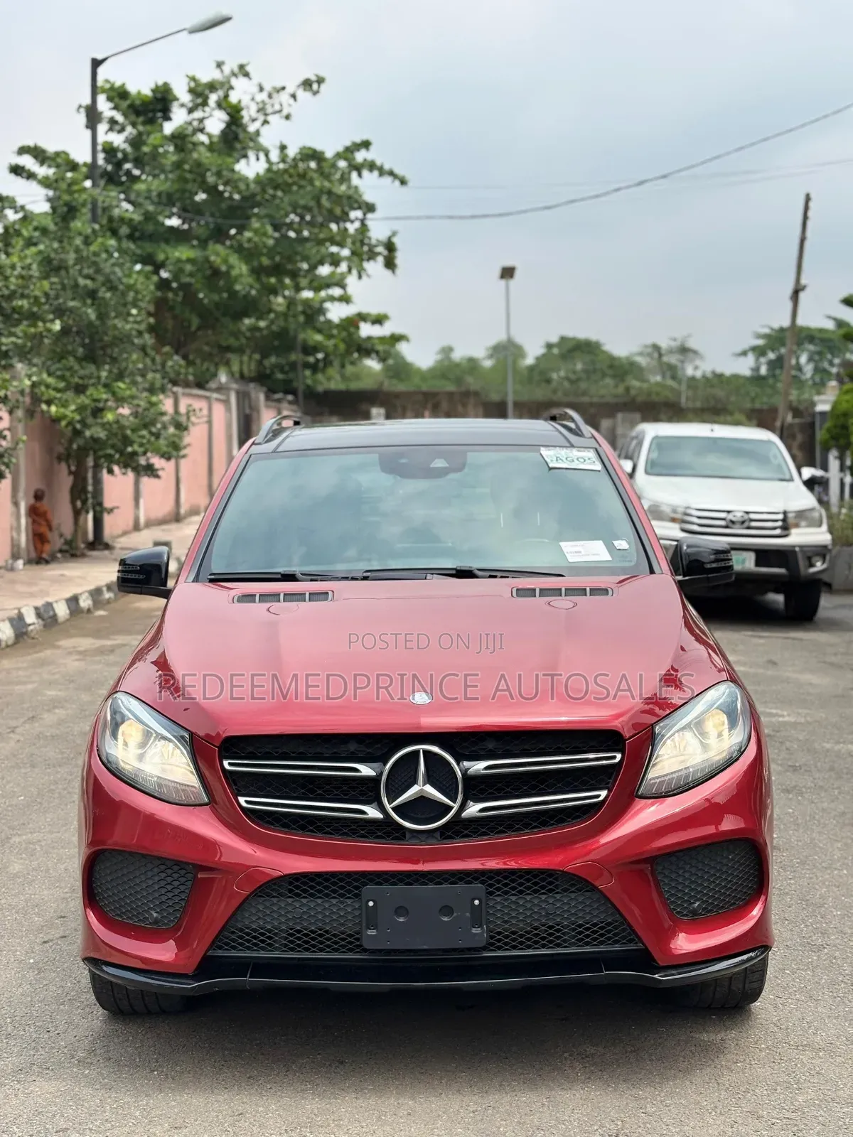 Mercedes-Benz GLE-Class 2016 Red