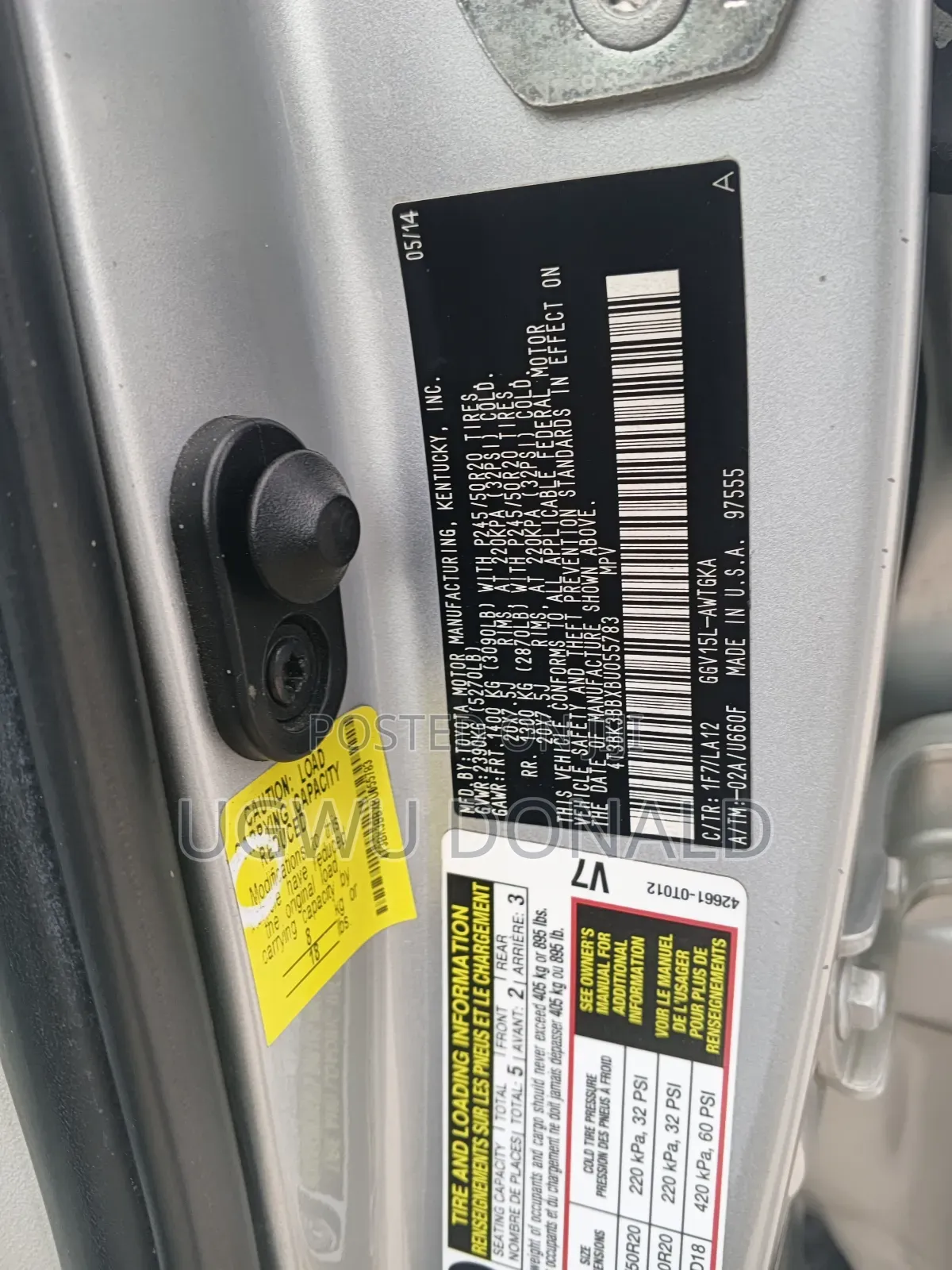 Toyota Venza 2014 Silver