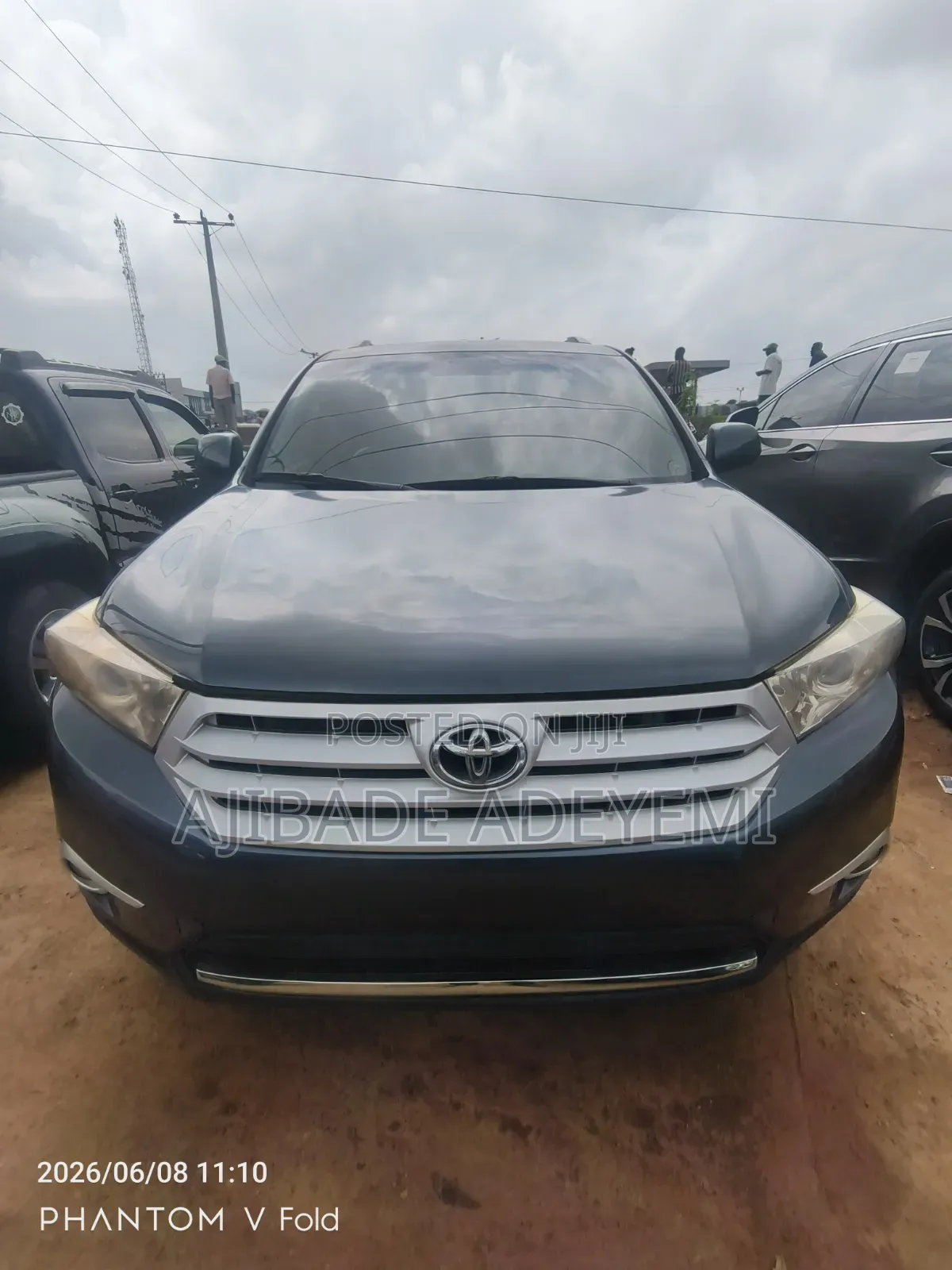 Toyota Highlander 3.5L 4WD 2013 Blue