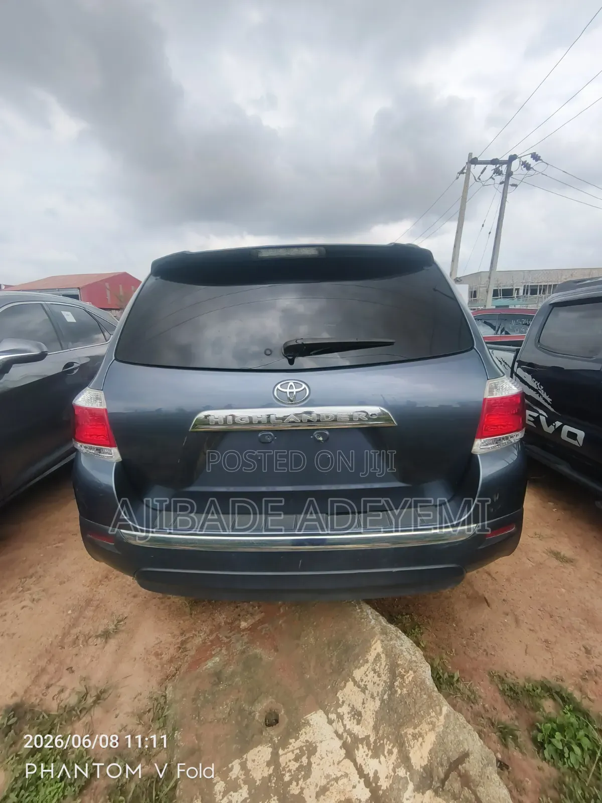 Toyota Highlander 3.5L 4WD 2013 Blue