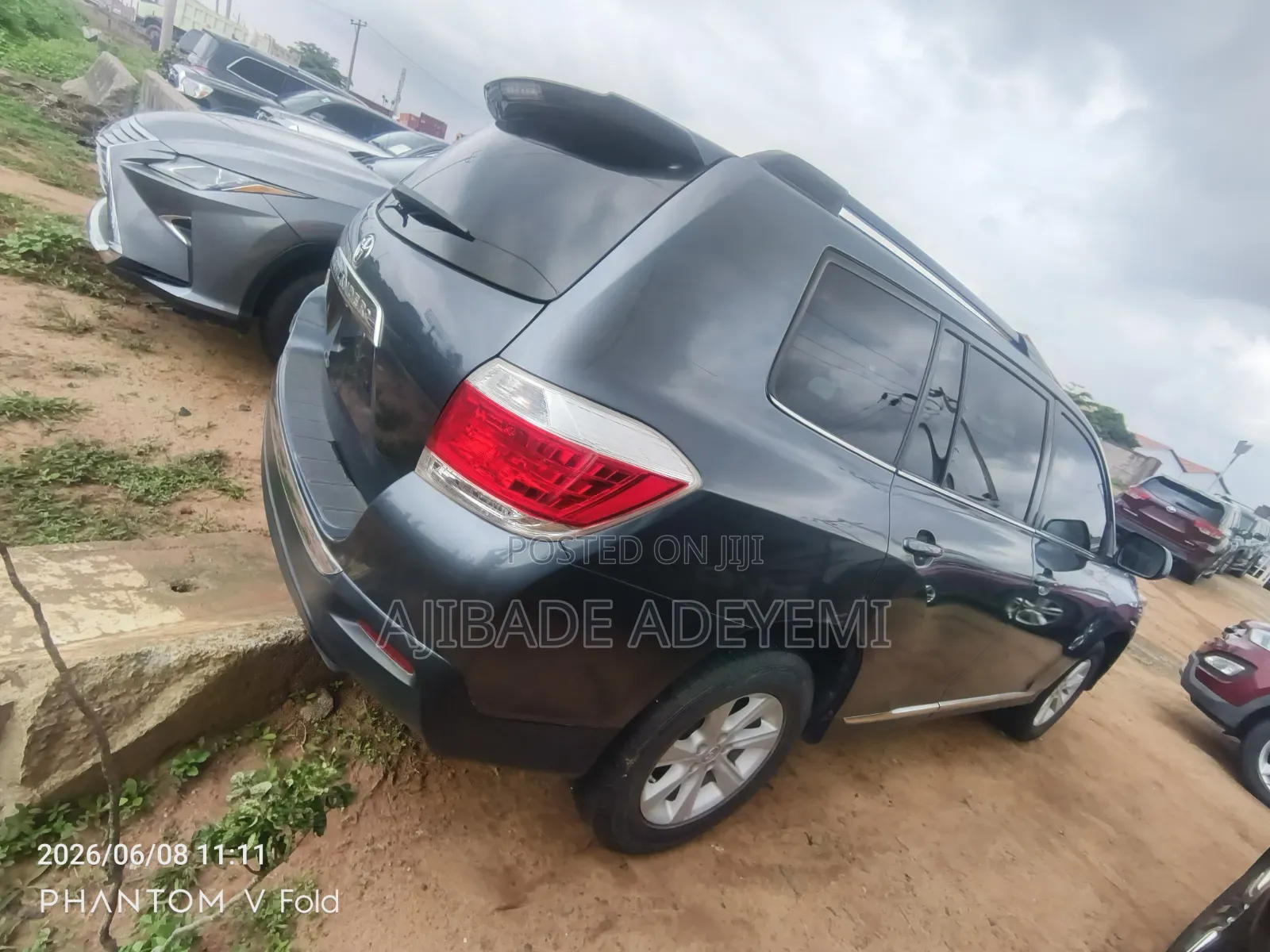 Toyota Highlander 3.5L 4WD 2013 Blue