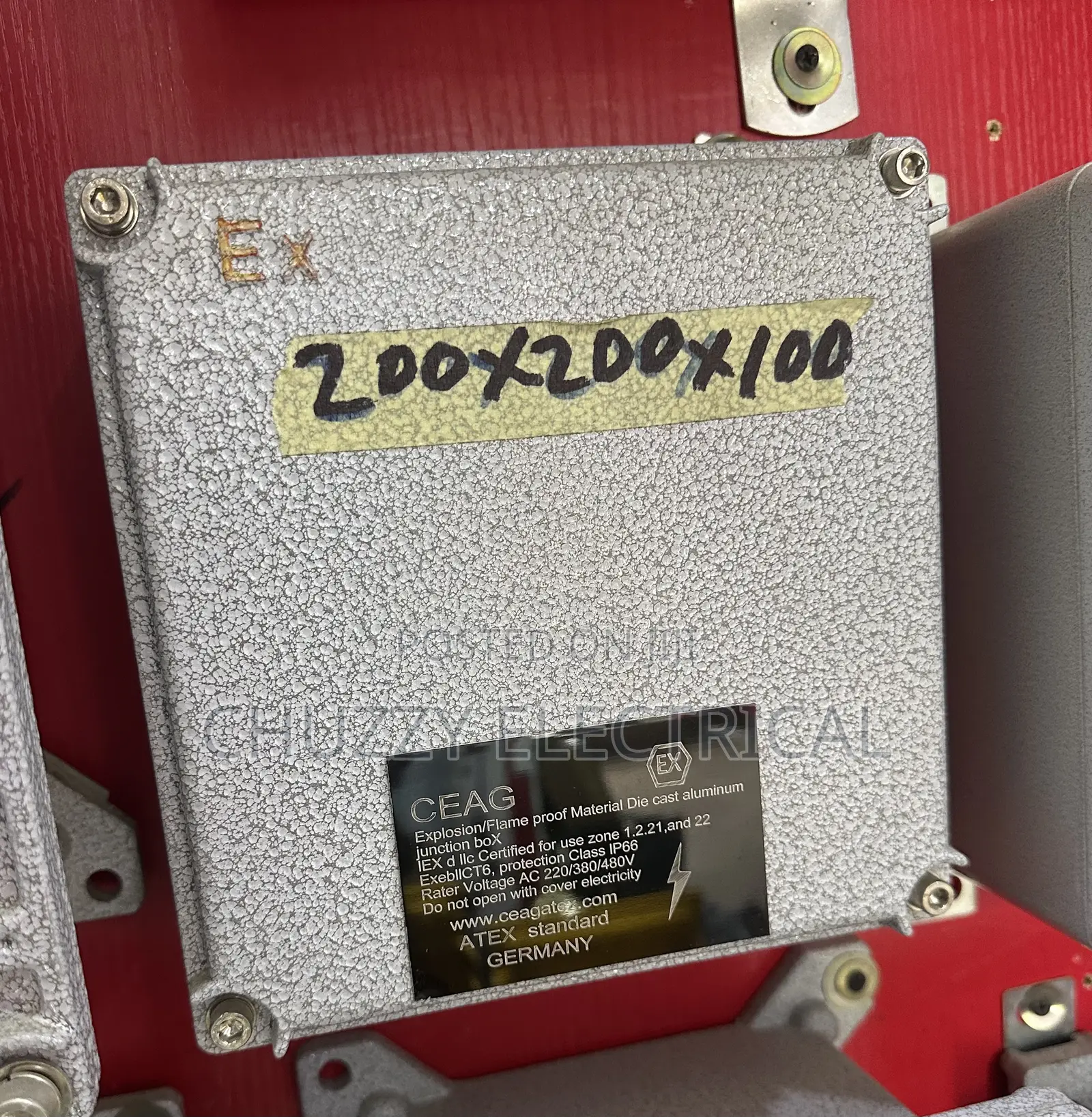 Ex-Proof Junction Box – 200x200x100mm