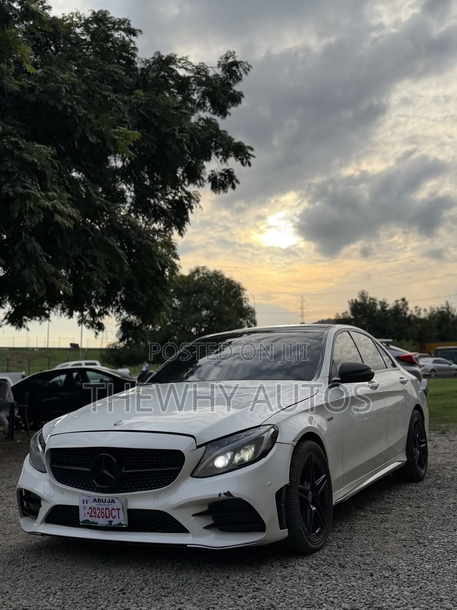 Mercedes-Benz C450 2016 White