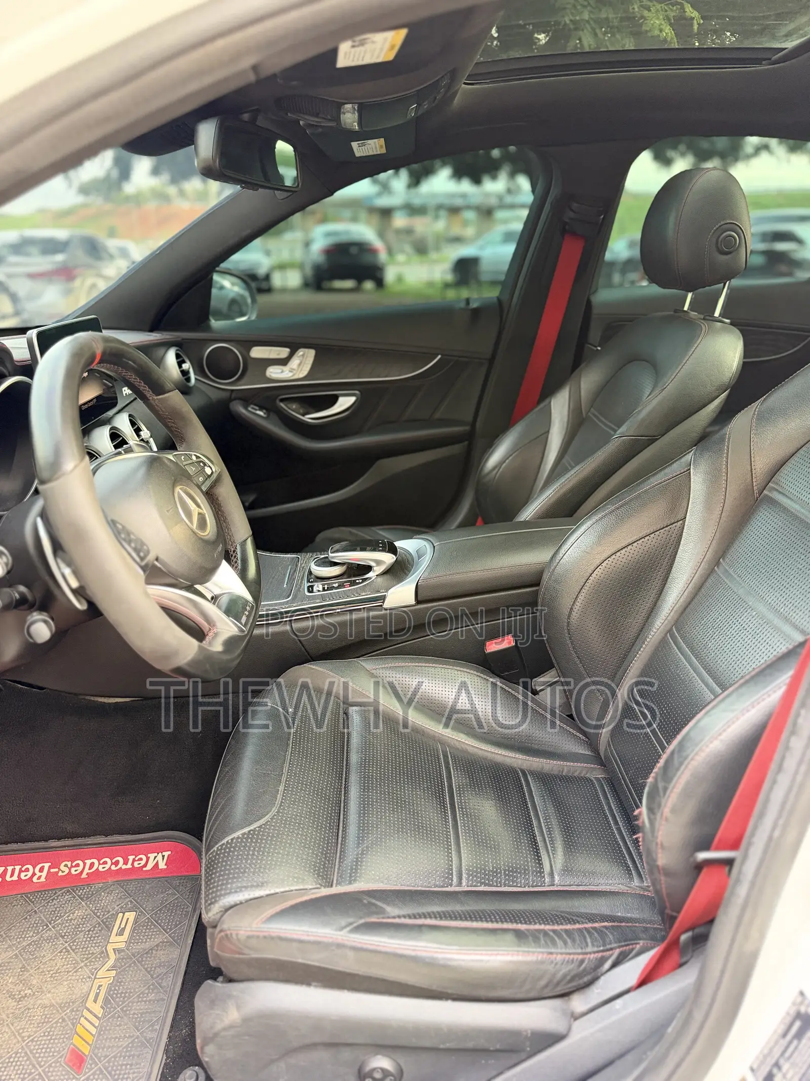 Mercedes-Benz C450 2016 White