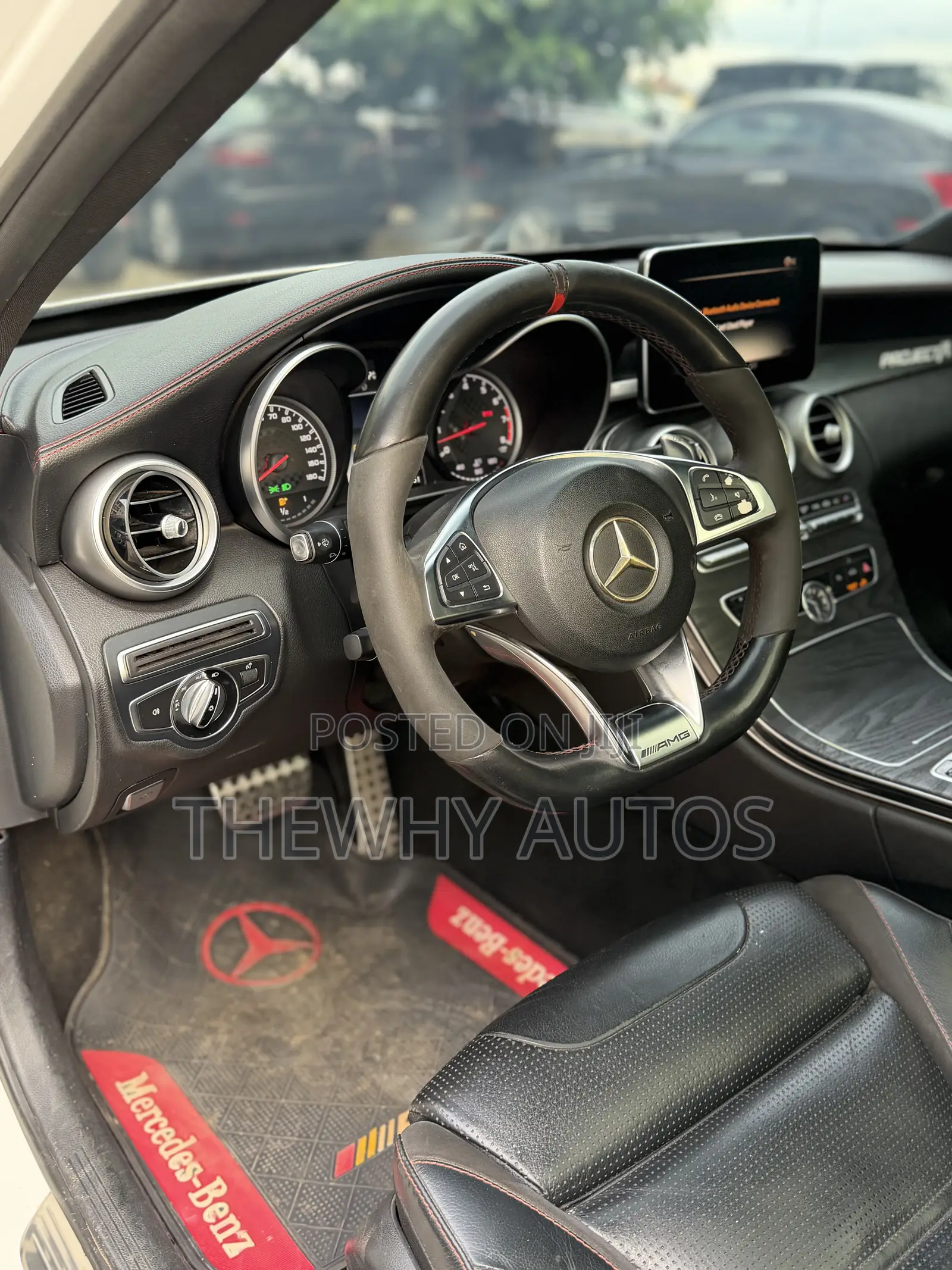 Mercedes-Benz C450 2016 White