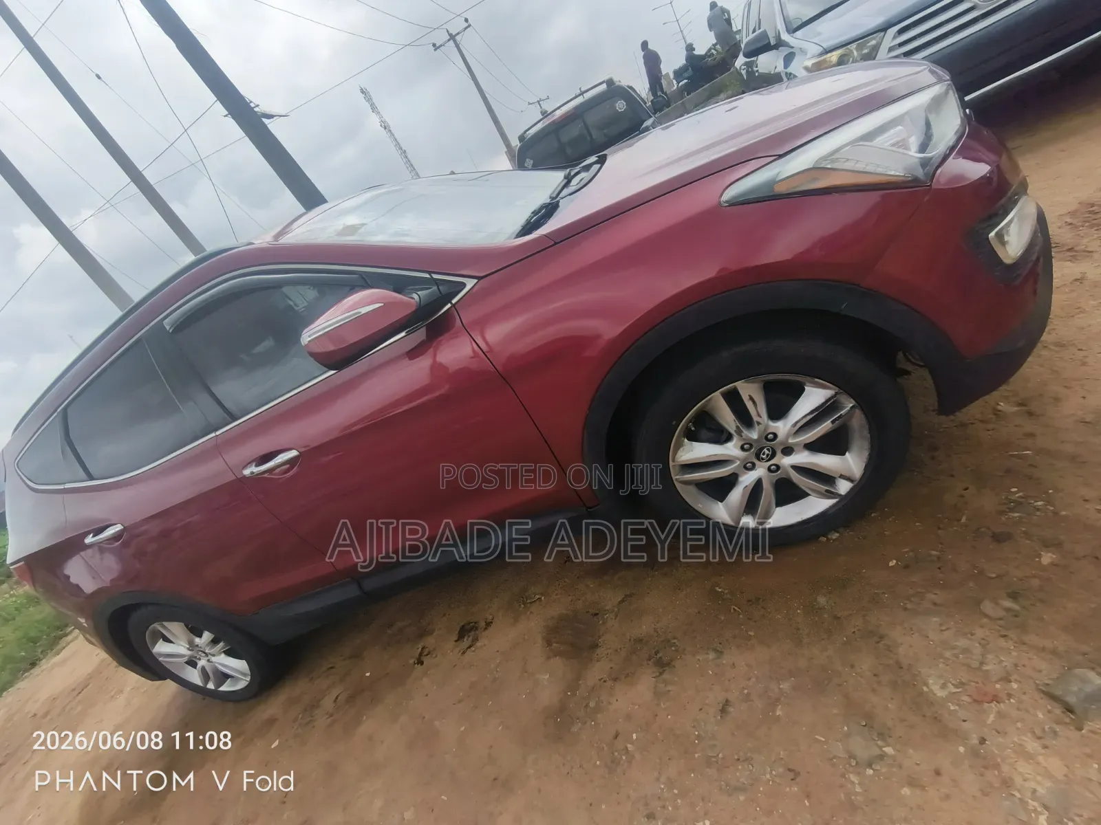 Hyundai Santa Fe Sport 2013 Red