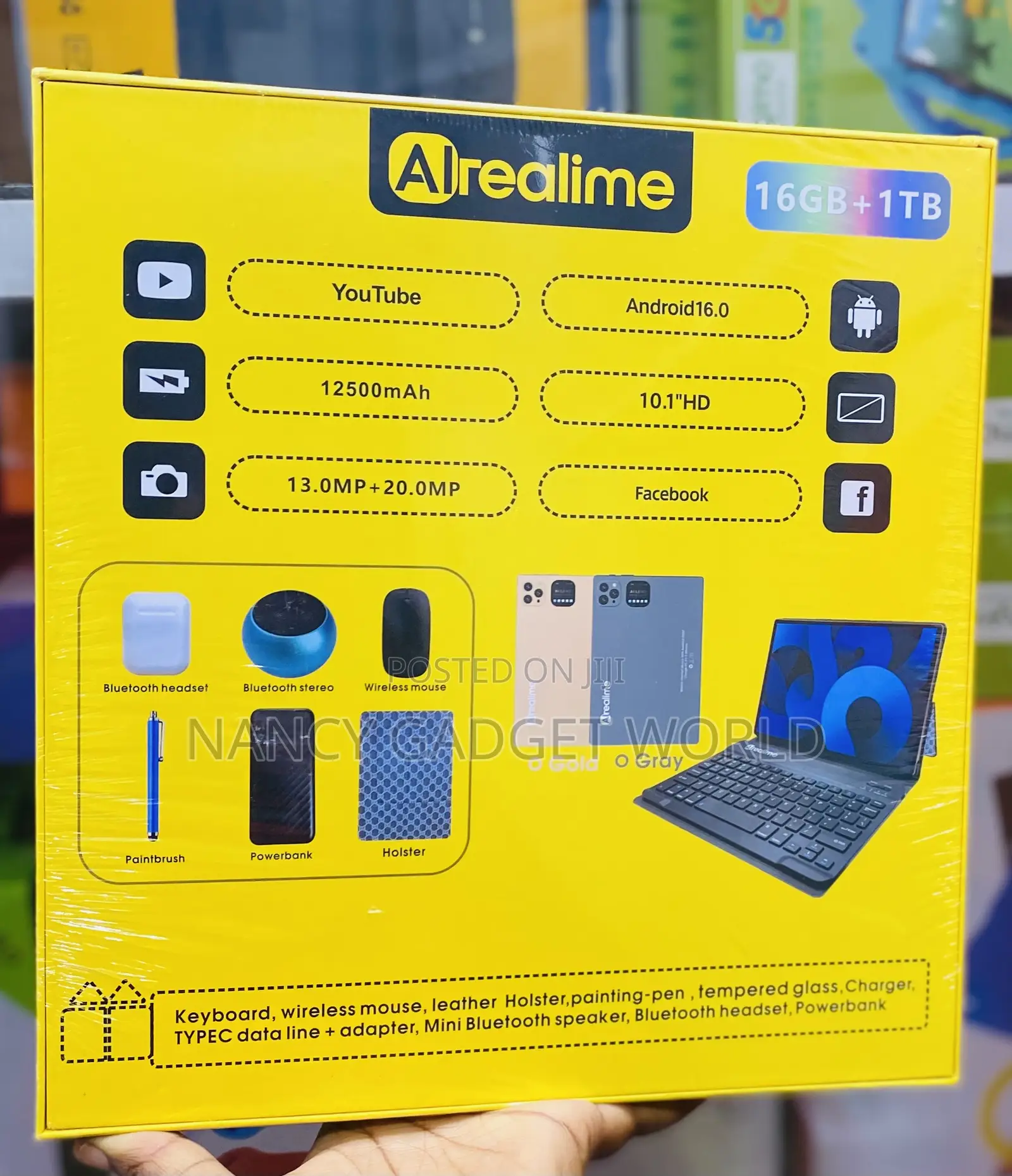 New Realime Pad 55 Ultra Max 1 TB Gray