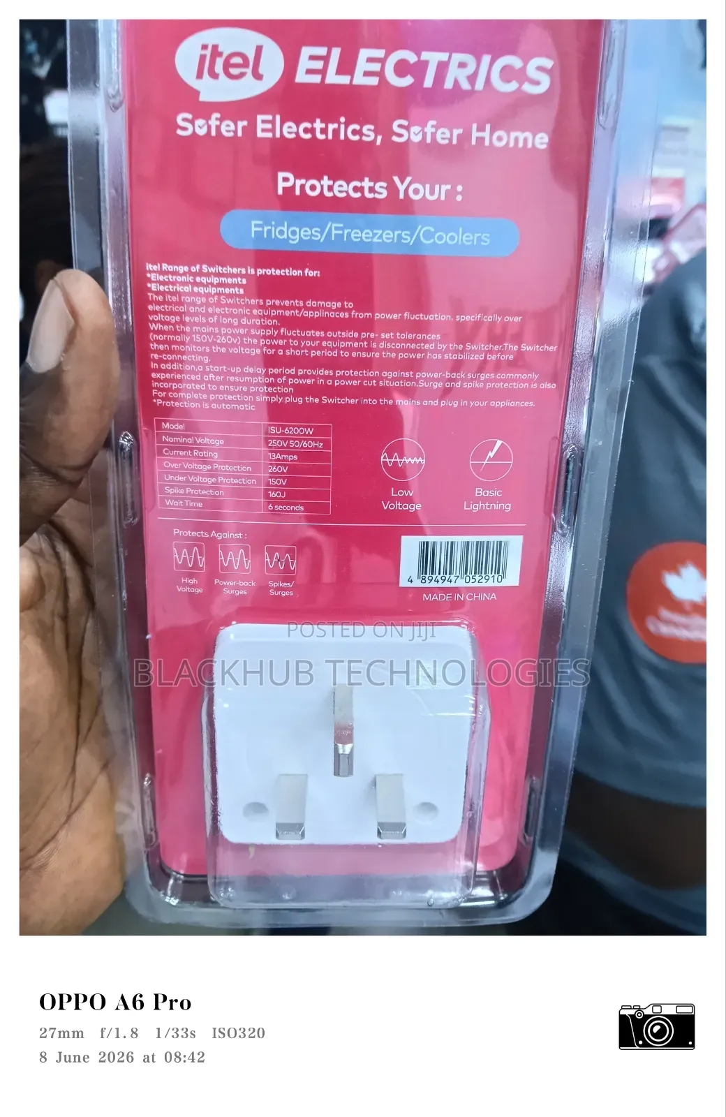 Itel Fridge, Ac, Tv Power Guard