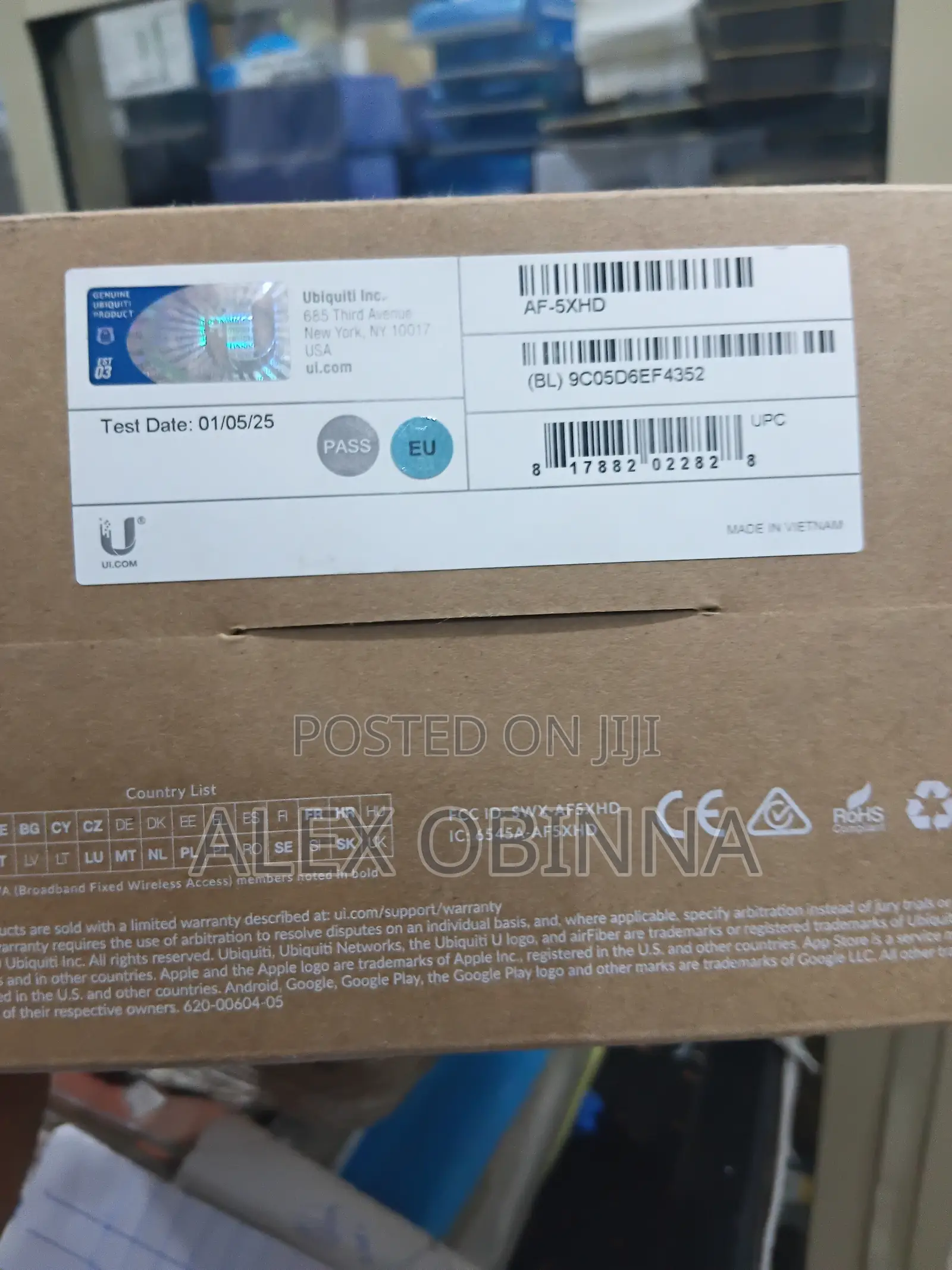 Ubiquiti Airfiber(Af-5xhd)