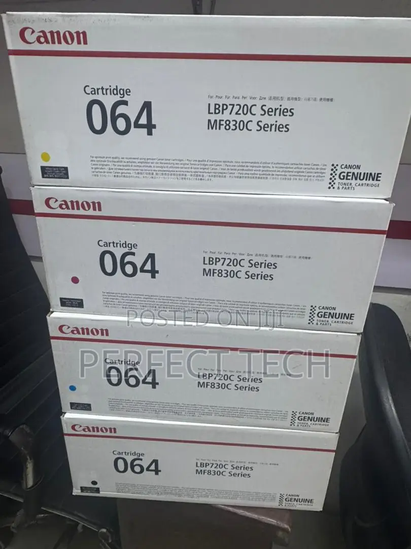 Canon Genuine 064 Set of 4 Colour Toner Cartridge Multipack
