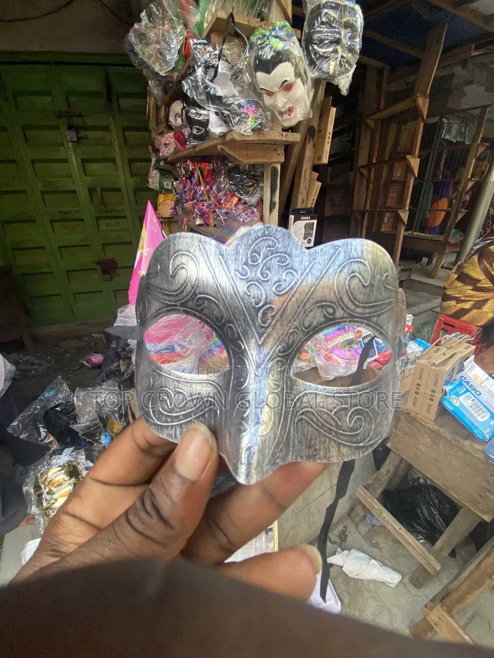 Venetian Styled Masquerade Mask
