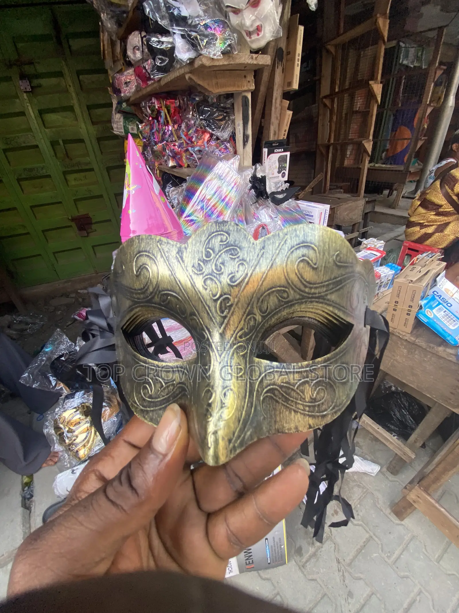 Venetian Styled Masquerade Mask