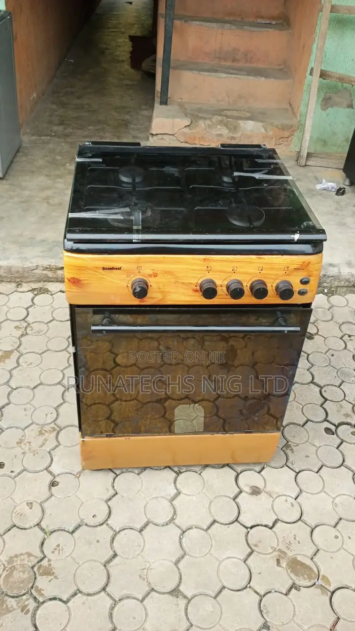 Scanfrost 60x65 4 Gas Cooker With Oven Griller