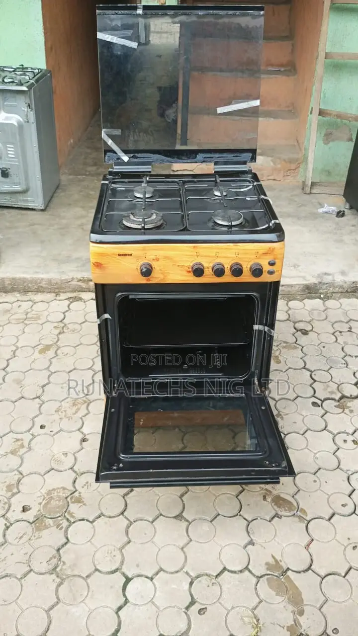 Scanfrost 60x65 4 Gas Cooker With Oven Griller