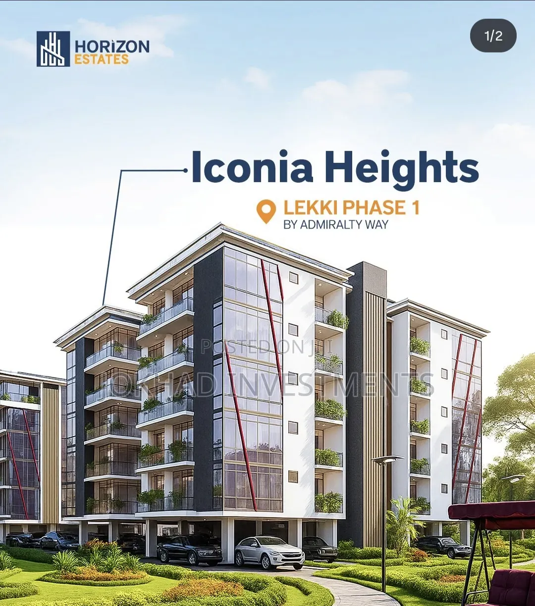 2bdrm Apartment in Iconia Heights, Lekki Phase 1 for sale