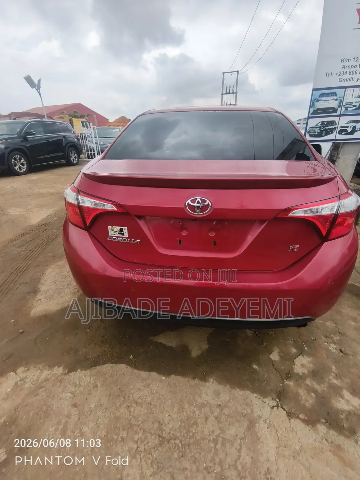 Toyota Corolla 2014 Red