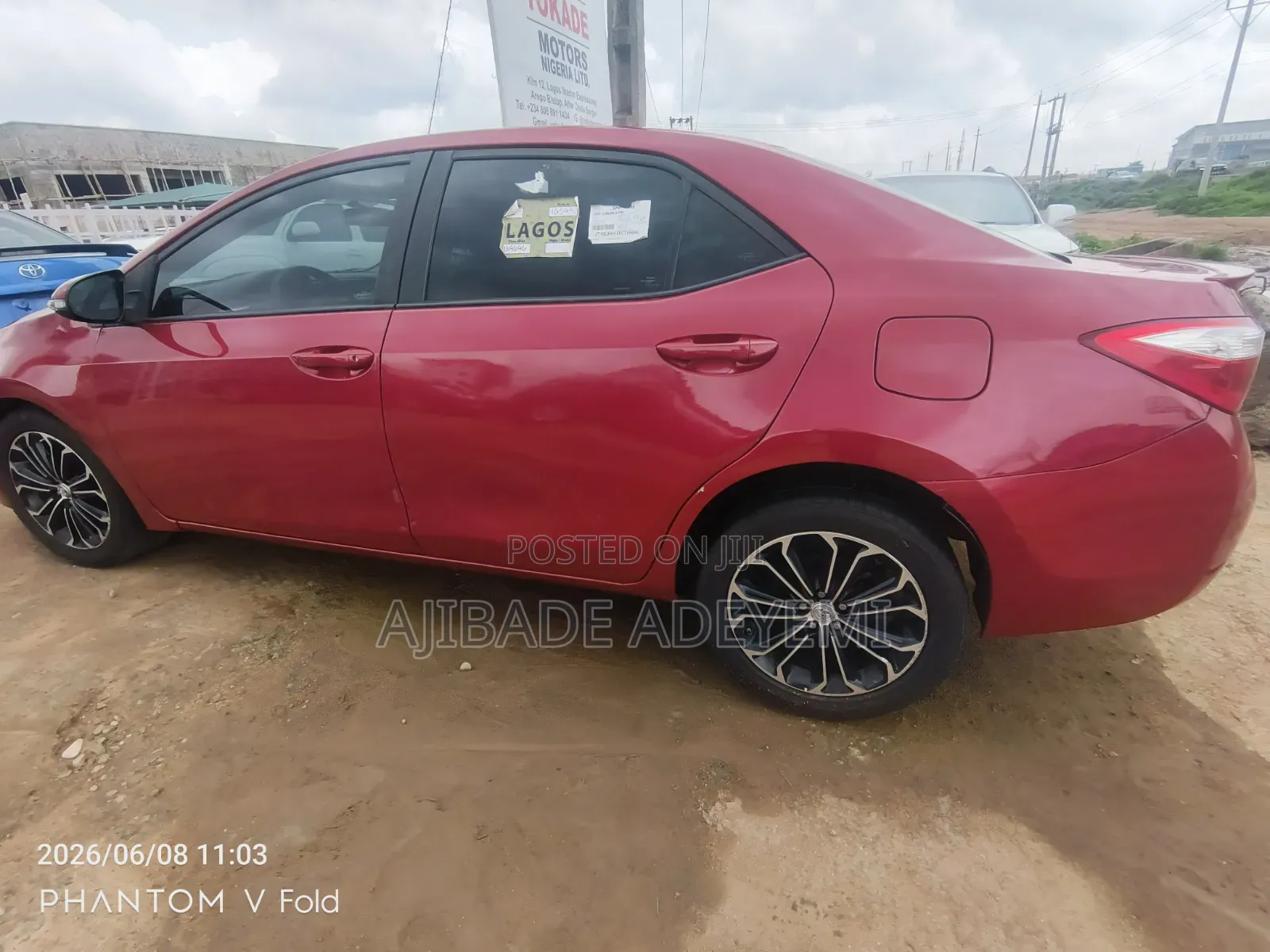 Toyota Corolla 2014 Red