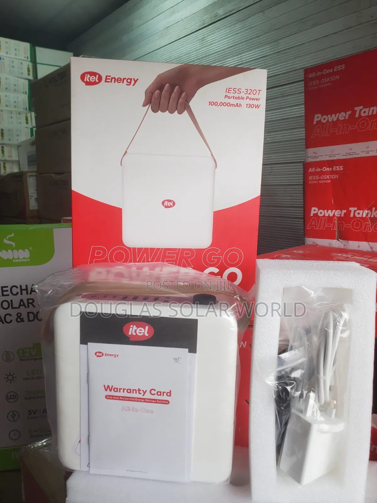 Itel Energy Portable Power ( 100,000mah/320wh) 130w Power Go