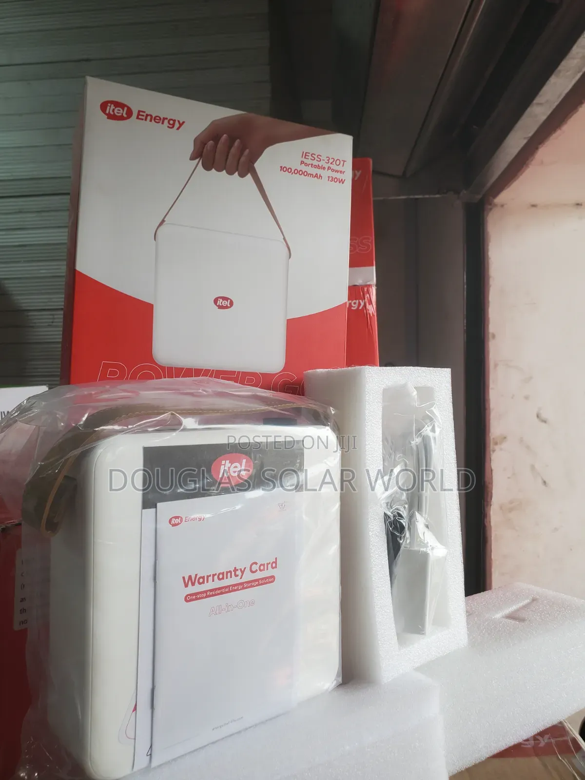 Itel Energy Portable Power ( 100,000mah/320wh) 130w Power Go
