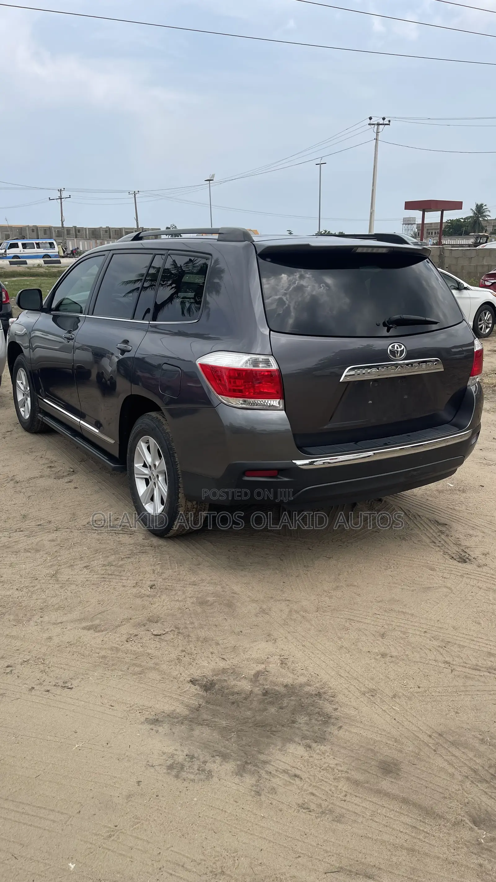 Toyota Highlander Limited 2012 Gray