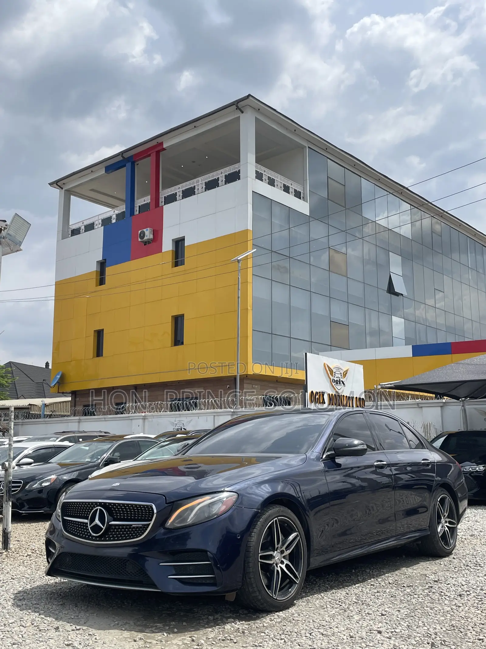 Mercedes-Benz E43 AMG 3.0 AWD 2018 Blue