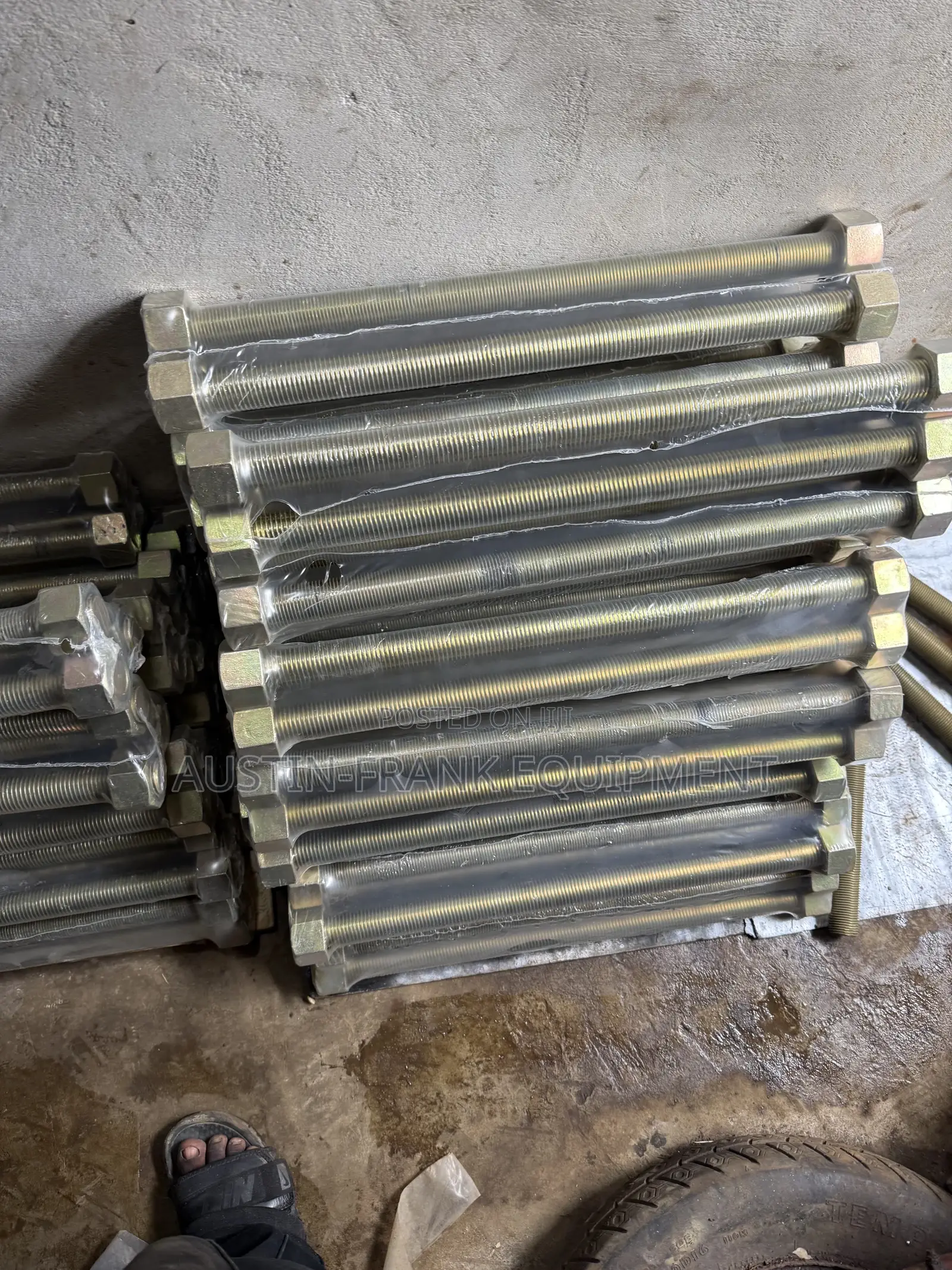 17/8* 16” Stud Bolt and Nuts