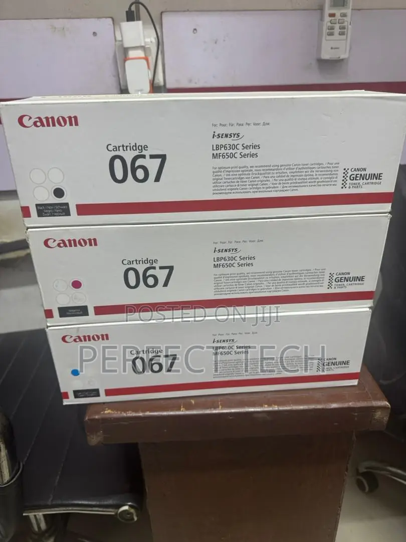 Canon Genuine 067 Toner Cartridge Set of 4 Colours