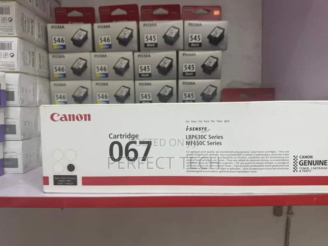 Canon Genuine 067 Toner Cartridge Set of 4 Colours