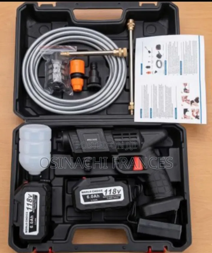 Hitachi Cordless Pressure Washer 118v Battery