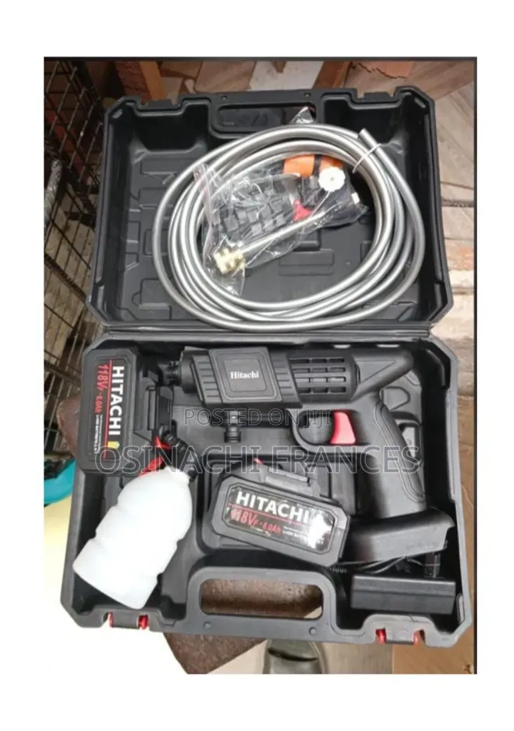 Hitachi Cordless Pressure Washer 118v
