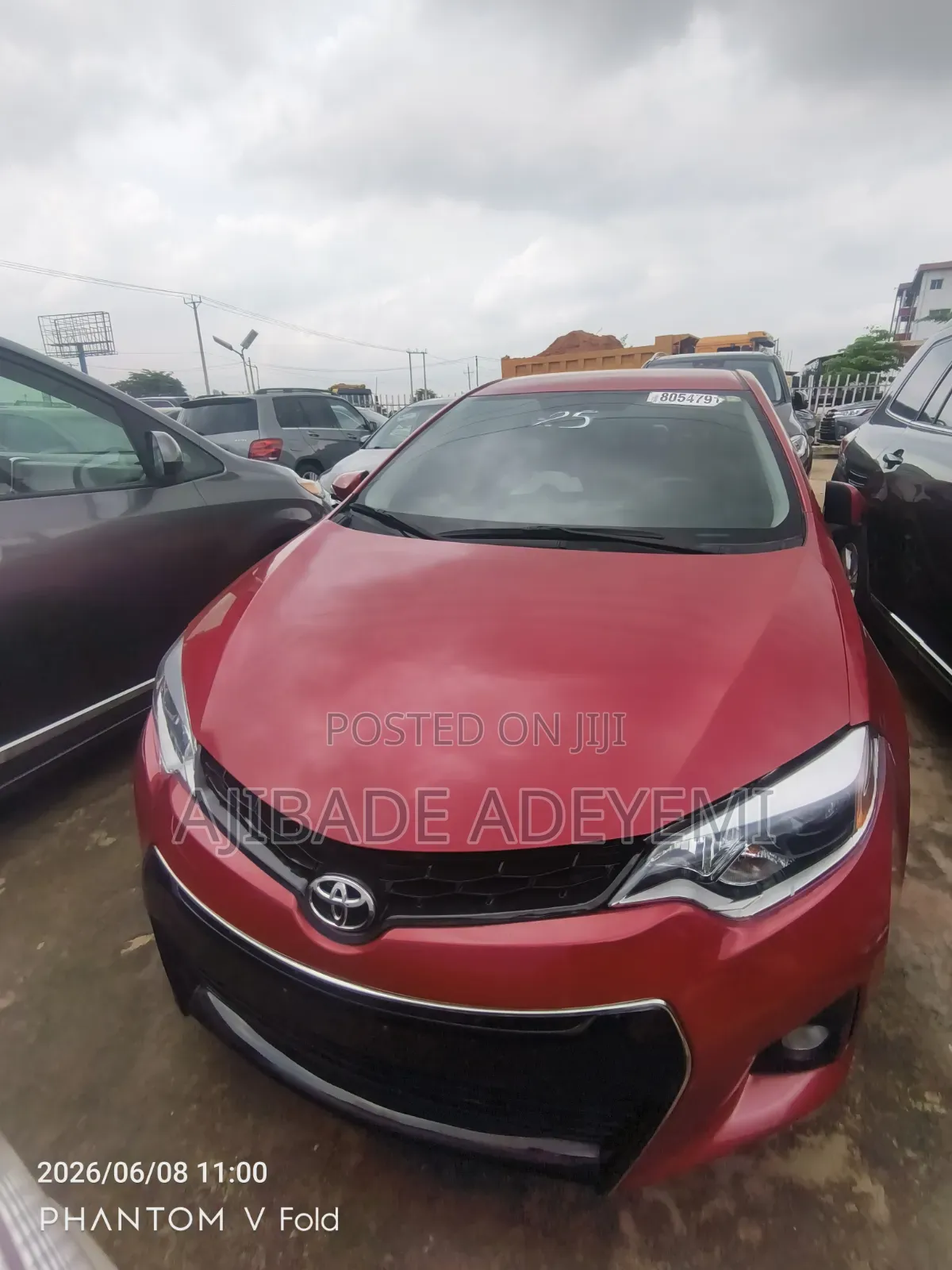 Toyota Corolla LE 4dr Sedan (1.8L 4cyl CVT) 2016 Red