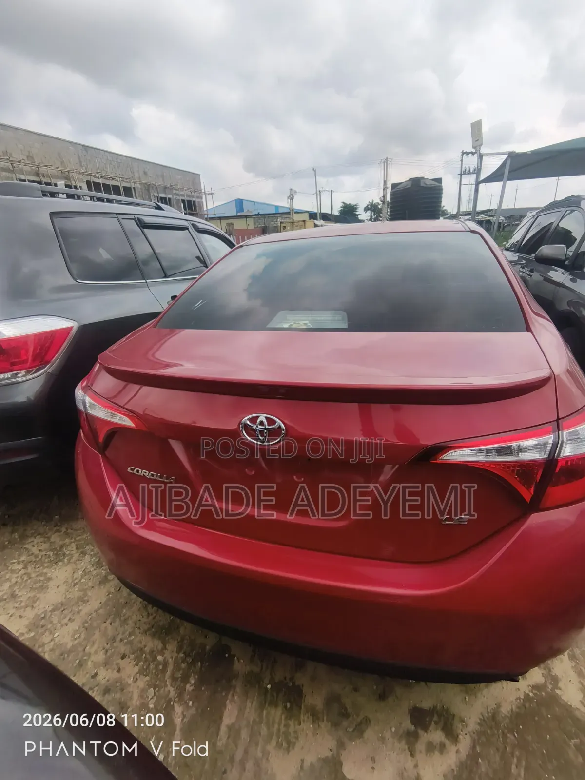 Toyota Corolla LE 4dr Sedan (1.8L 4cyl CVT) 2016 Red