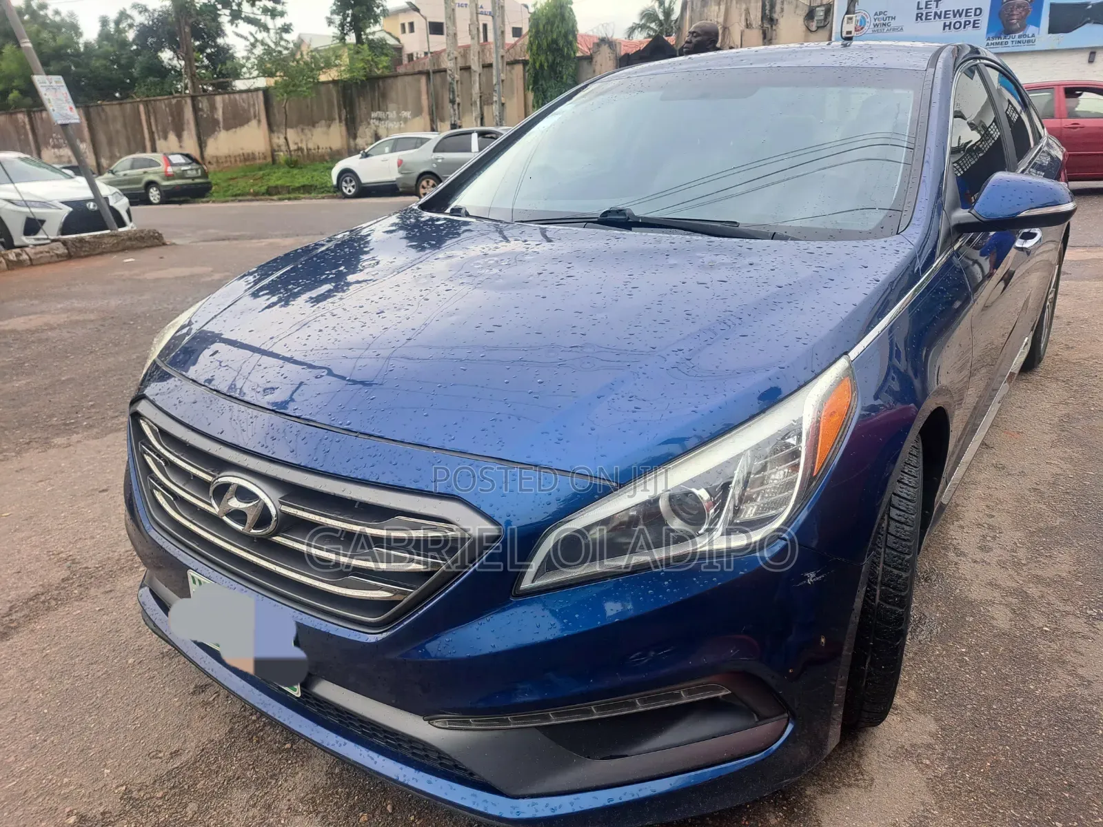Hyundai Sonata SE 4dr Sedan (2.4L 4cyl 6A) 2014 Blue