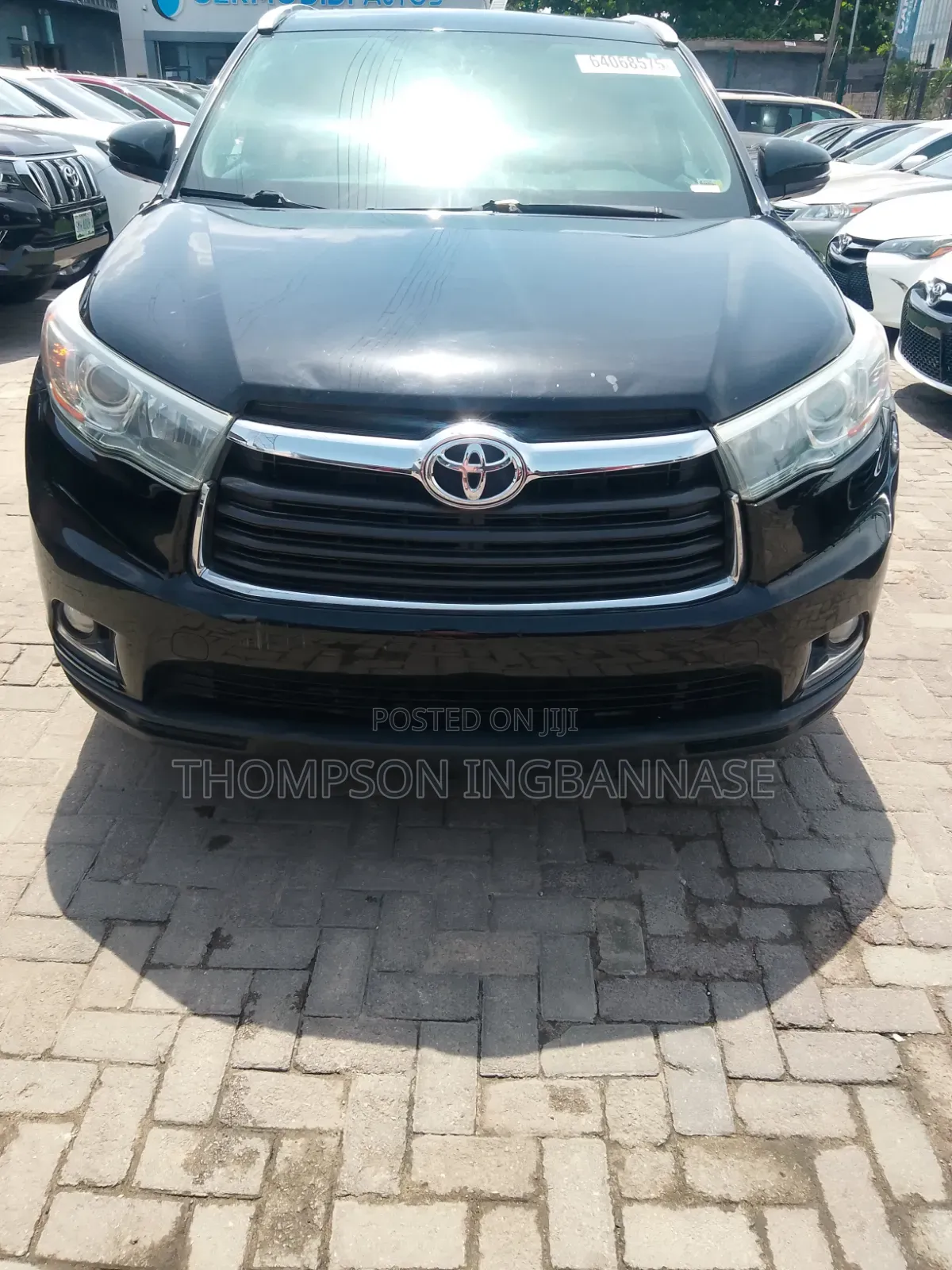 Toyota Highlander Limited 4dr SUV AWD (3.5L 6cyl 6A) 2015 Black