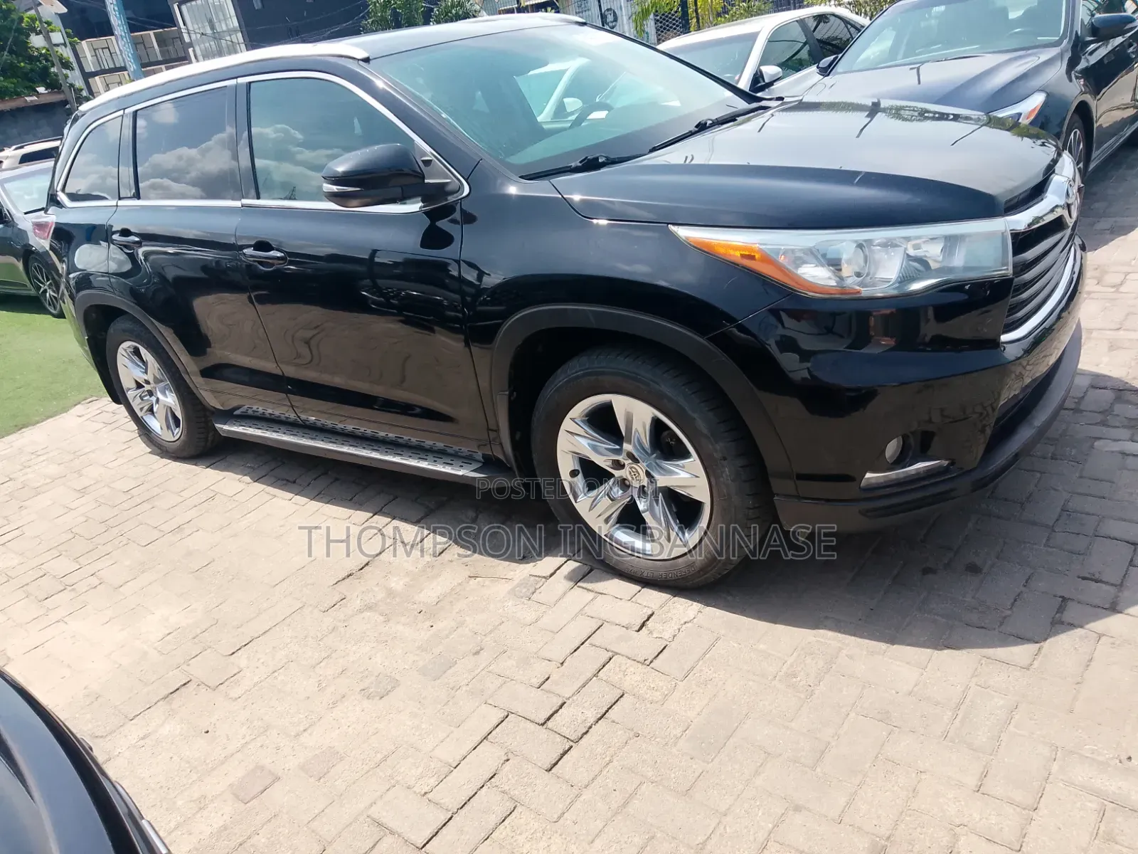 Toyota Highlander Limited 4dr SUV AWD (3.5L 6cyl 6A) 2015 Black