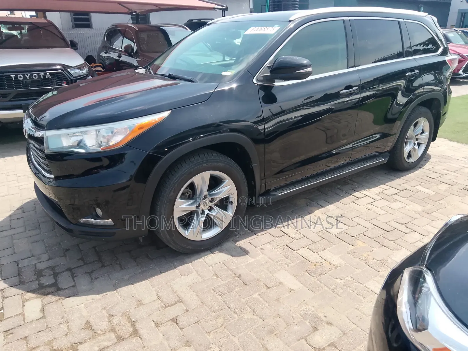 Toyota Highlander Limited 4dr SUV AWD (3.5L 6cyl 6A) 2015 Black
